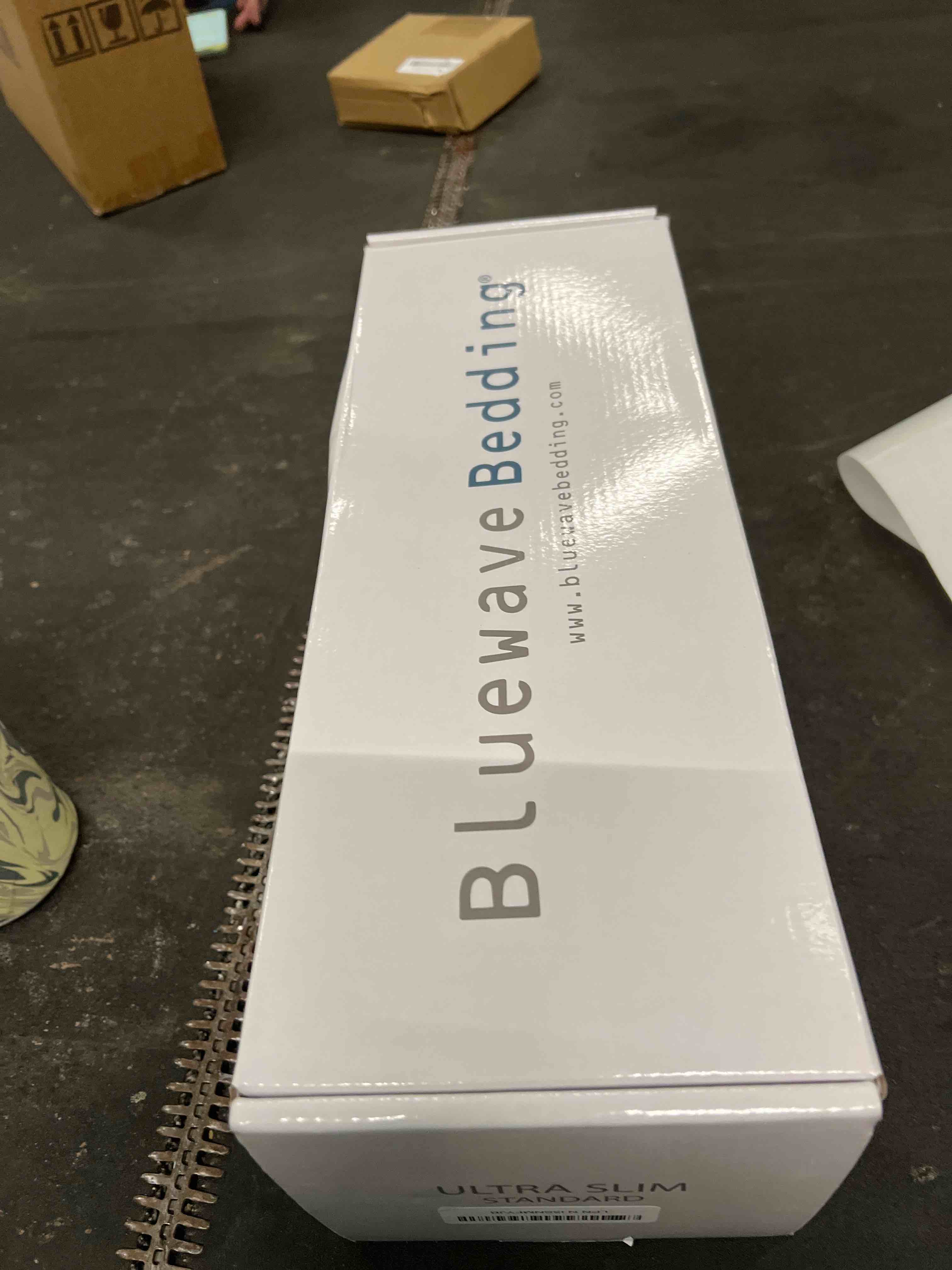 Condition photo showing As Is for Bluewave Bedding Ultra Slim Gel Memory Foam Pillow for Stomach and Back Sleepers - Thin, Flat Design for Cervical Neck Alignment and Deeper Sleep (2.75-Inches Height, Standard Size) 2.75"H Ultra Slim (Standard)