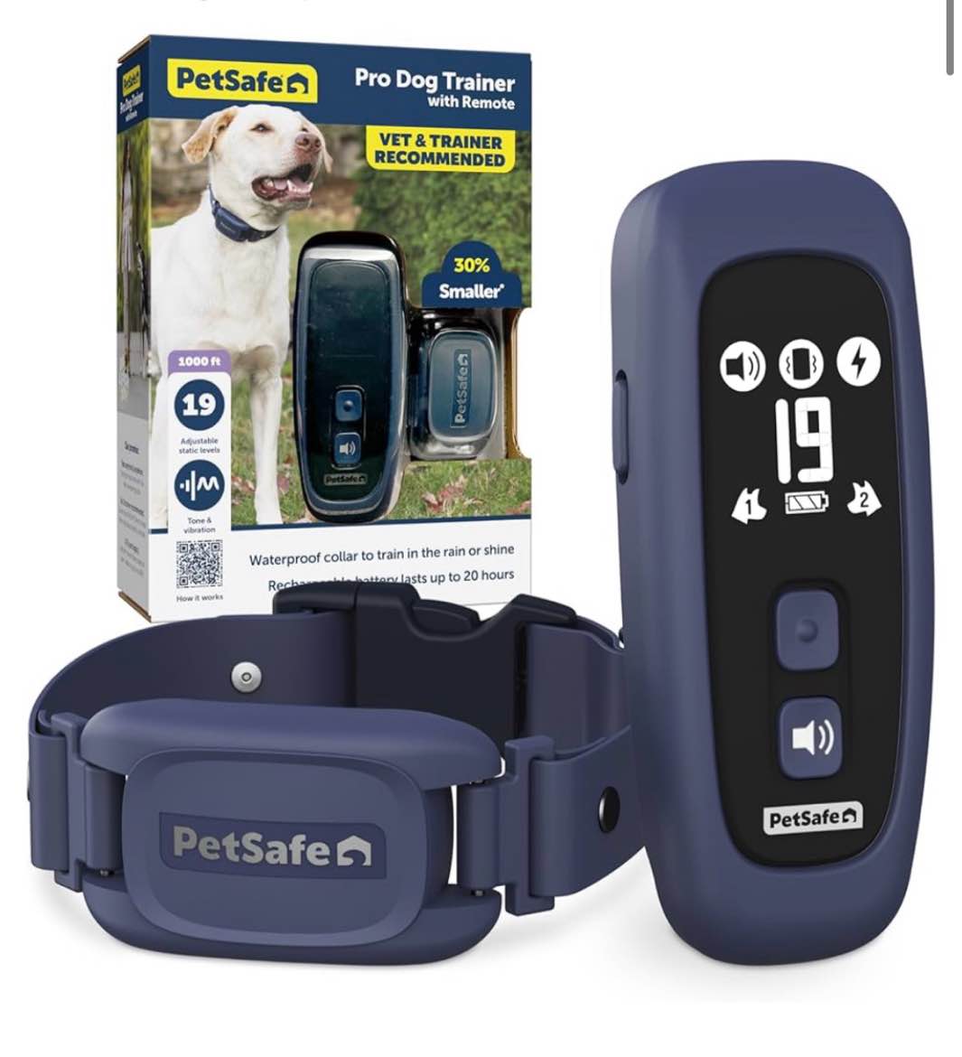 PetSafe Pro Dog Trainer with Remote - Effective Dog Training - 19 Levels of Static Correction - Wate