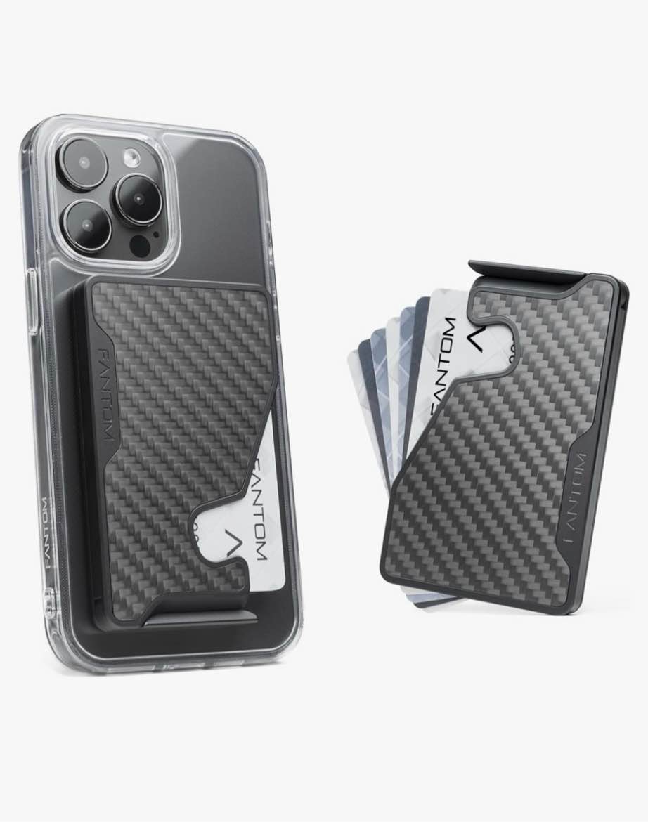 FANTOM M MagSafe® Wallet Compatible with iPhone 12/13/14/15/16 Mini/Plus/Pro/Max and MagSafe Accesso