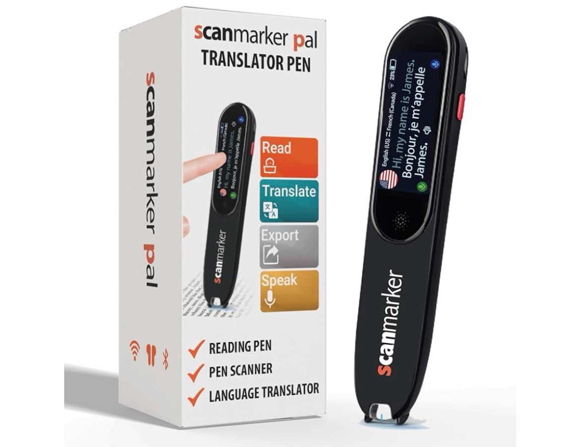 Translator Pen, Reading Pen for Dyslexia, Pen Scanner Text to Speech Device, 117 Languages Digital P