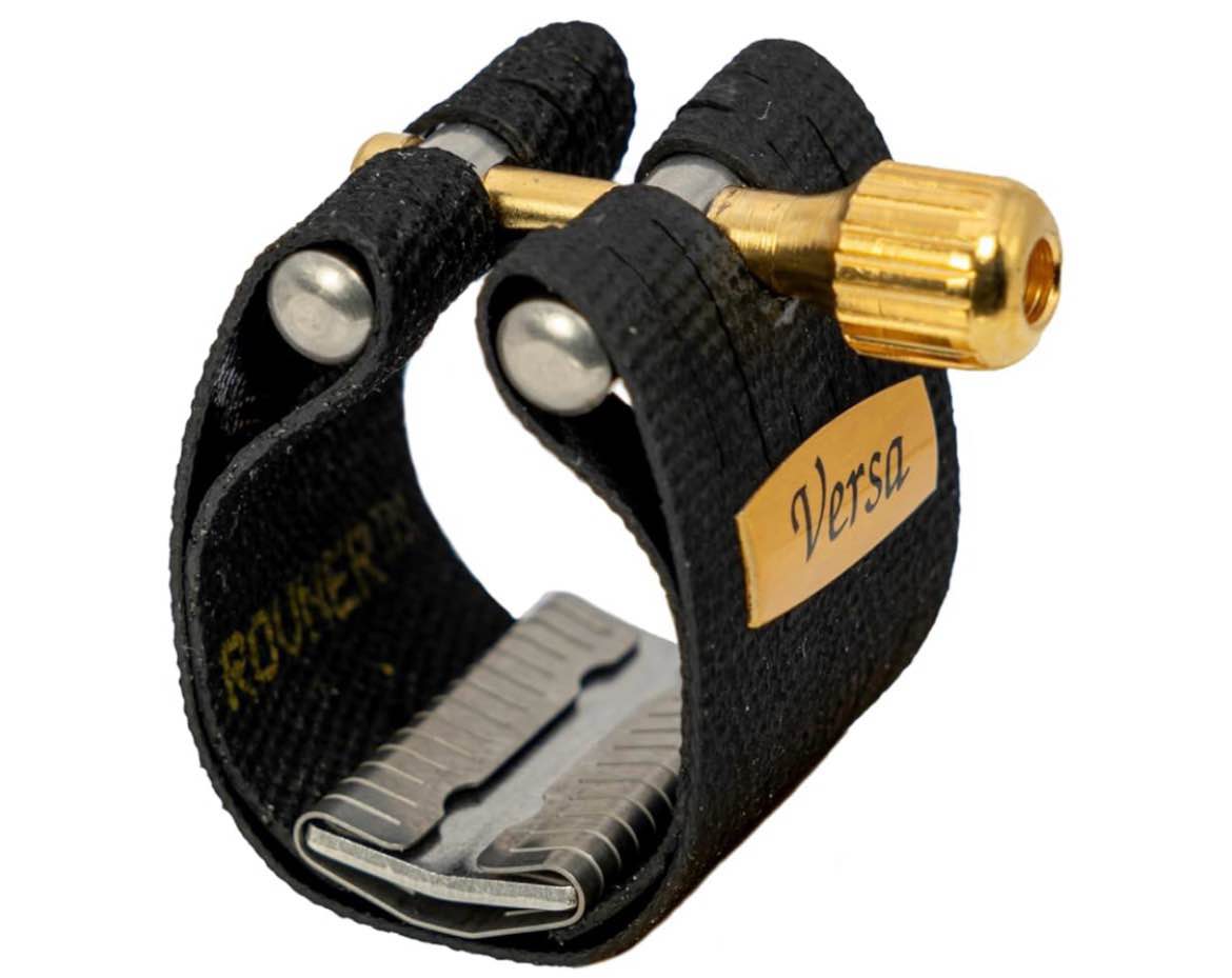 Rovner Ligature & Plastic Cap for Tenor Standard Saxophone - Platinum Ligature for Metal Mouthpiece