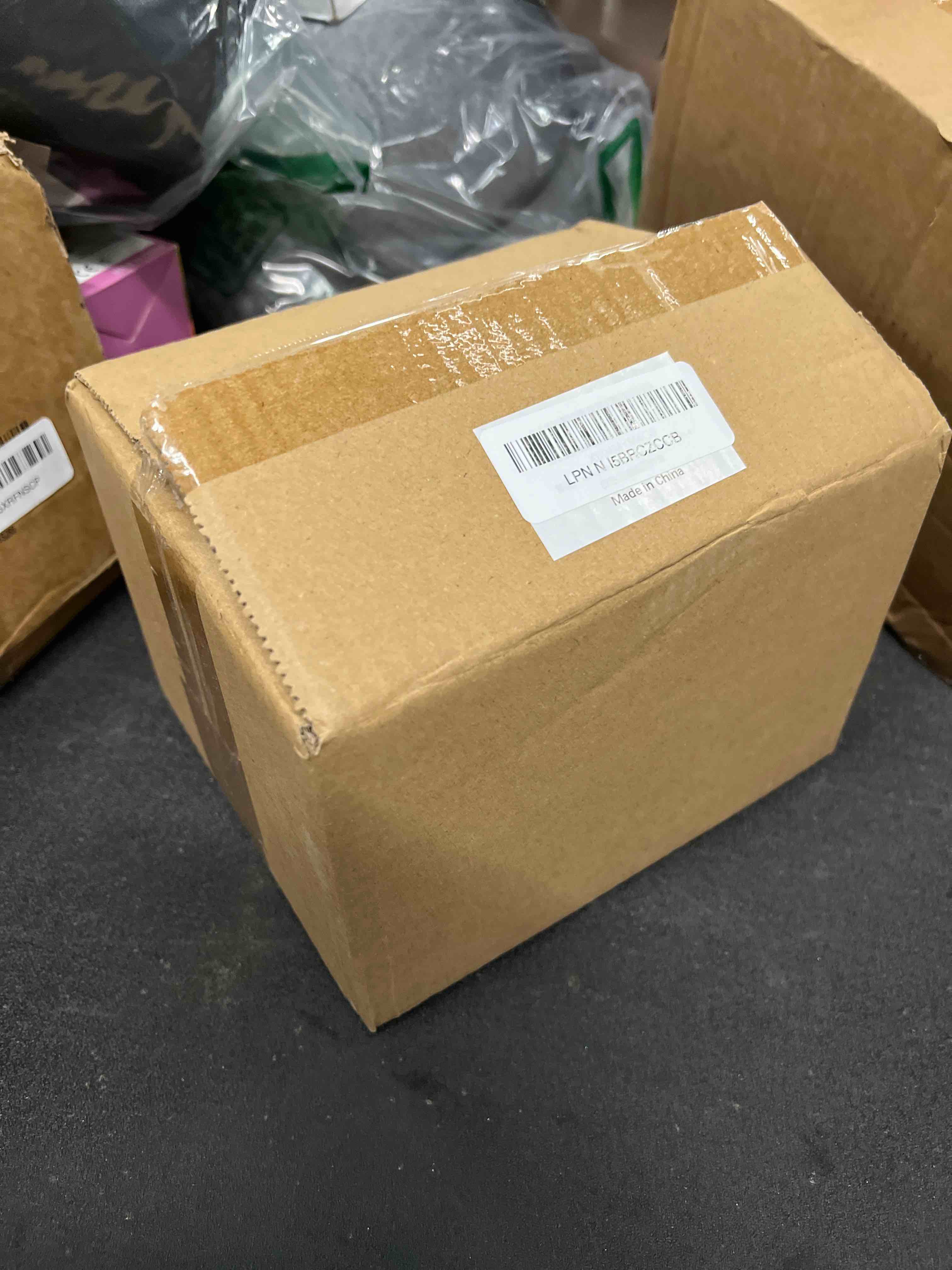 Condition photo showing As Is for Plastic Bathroom Accessories Set 4Pcs, White Bathroom Accessory Set Includes Liquid Soap Dispenser with Rust-Proof Plastic Pump, 2Pcs Bathroom Cup, Soap Dish for Modern Home Apartment White 4pcs