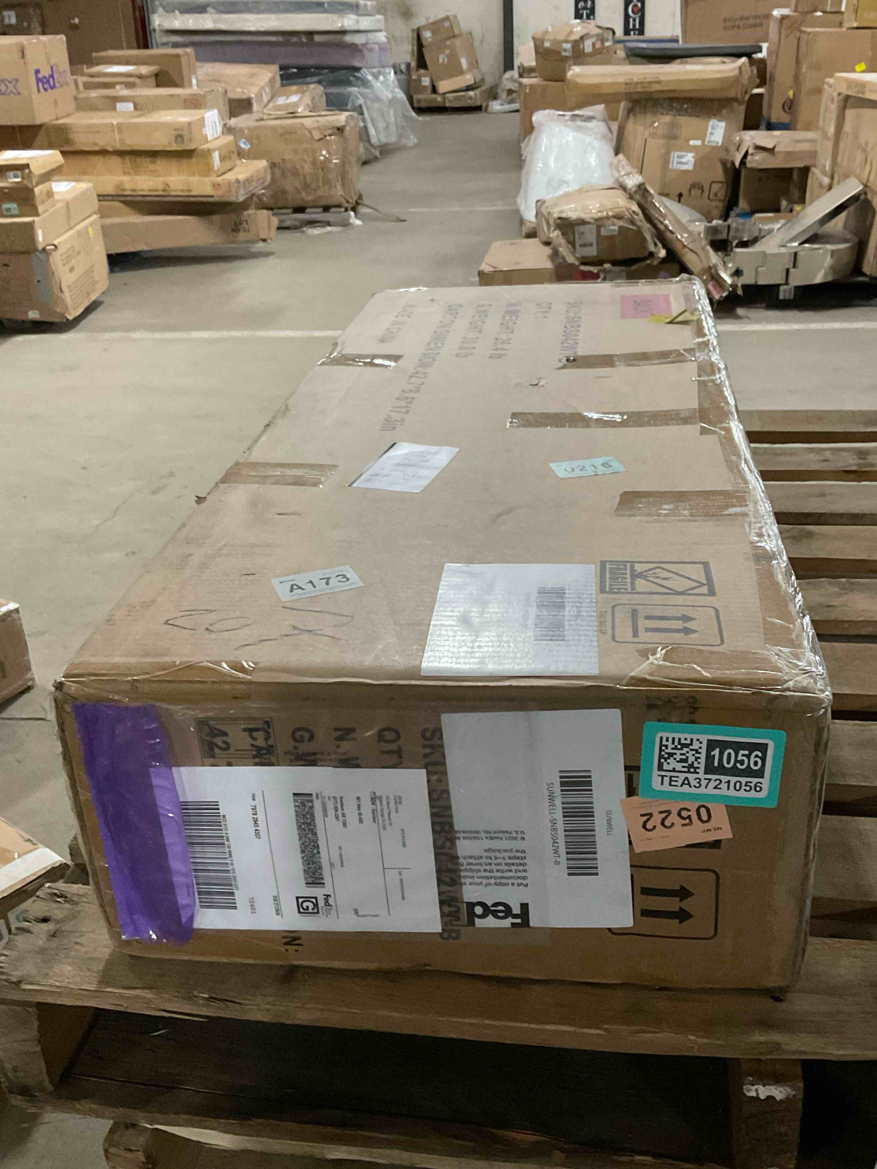 Condition photo showing Good Condition for PPorfamilia 70.9\u0027\u0027 W Storage Credenza with Electric Fireplace Included