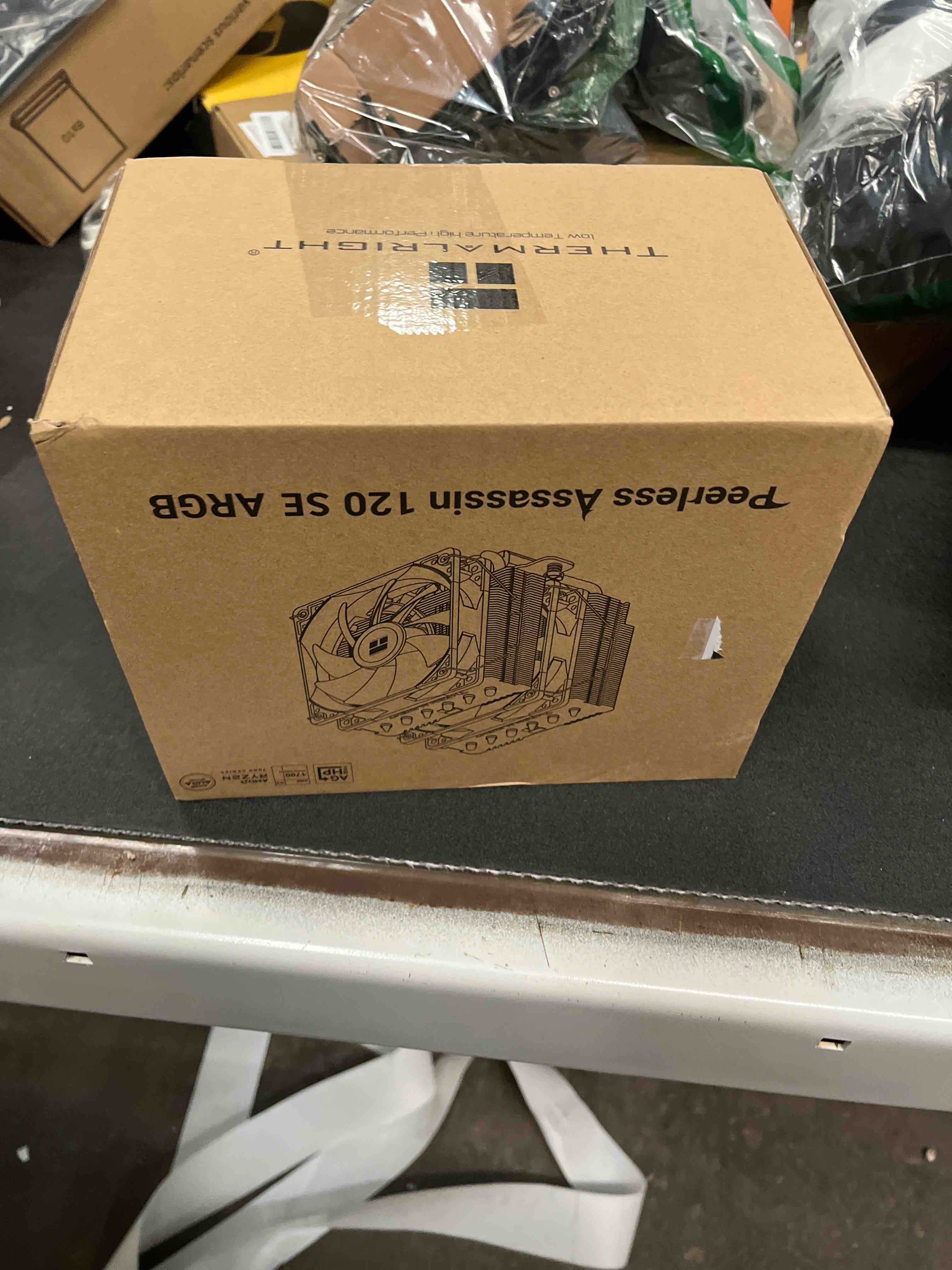 Condition photo showing Good Condition for Thermalright Peerless Assassin 120 SE ARGB CPU Air Cooler, 6 Heat Pipes Cpu cooler, Dual TL-C12C-S PWM Fan, Aluminium Heatsink Cover, AGHP Technology, for AMD AM4/AM5/Intel LGA1700/115X/1155/1200/1851 PA120 SE ARGB 1700