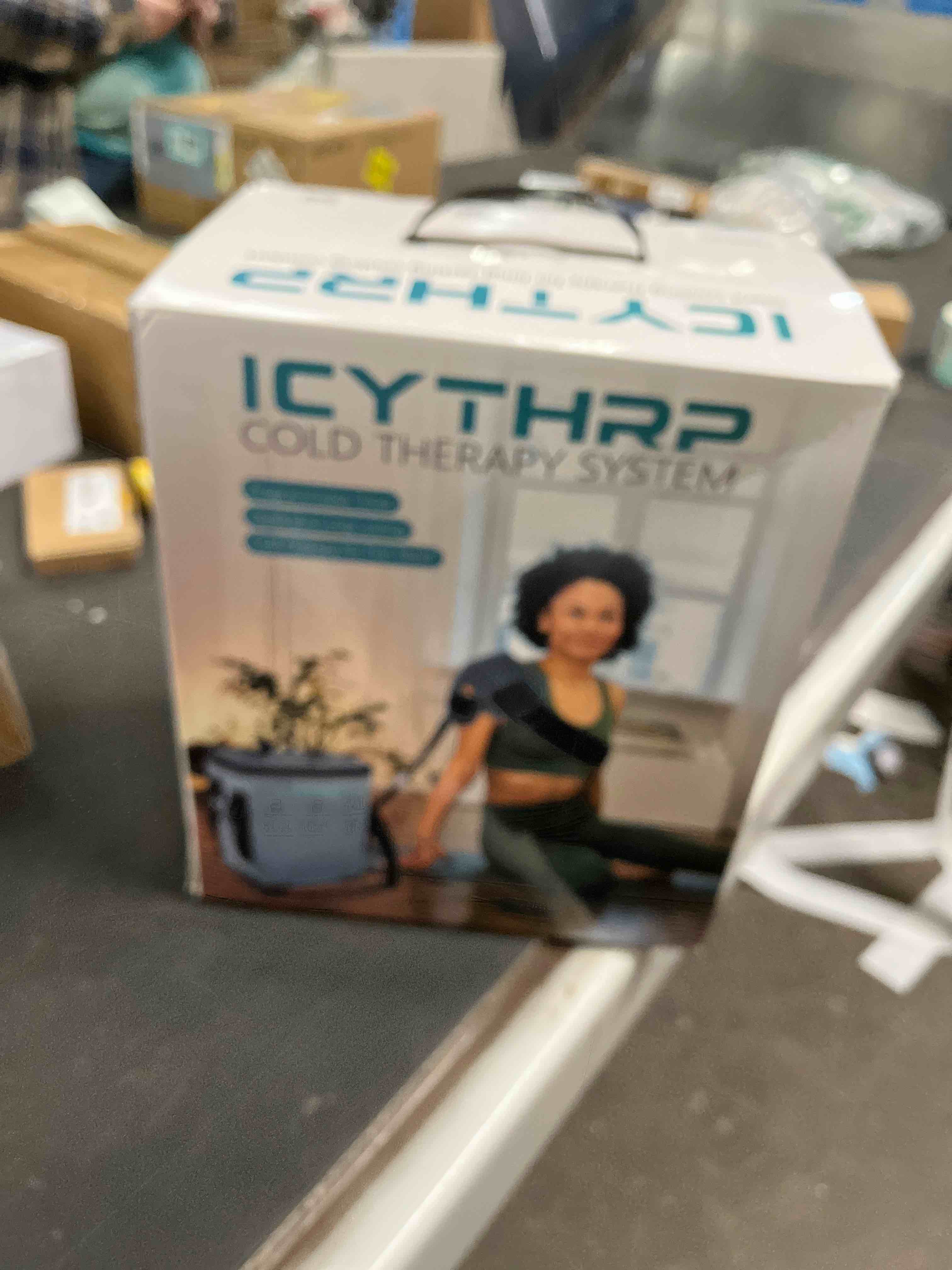 Condition photo showing Good Condition for Cold Therapy Machine with Programmable Timer, Portable Ice Machine for Shoulder After Surgery, Shoulder Replacement Recovery System, Cryotherapy Pain Relief with Compression Pad Shoulder Pad+Machine