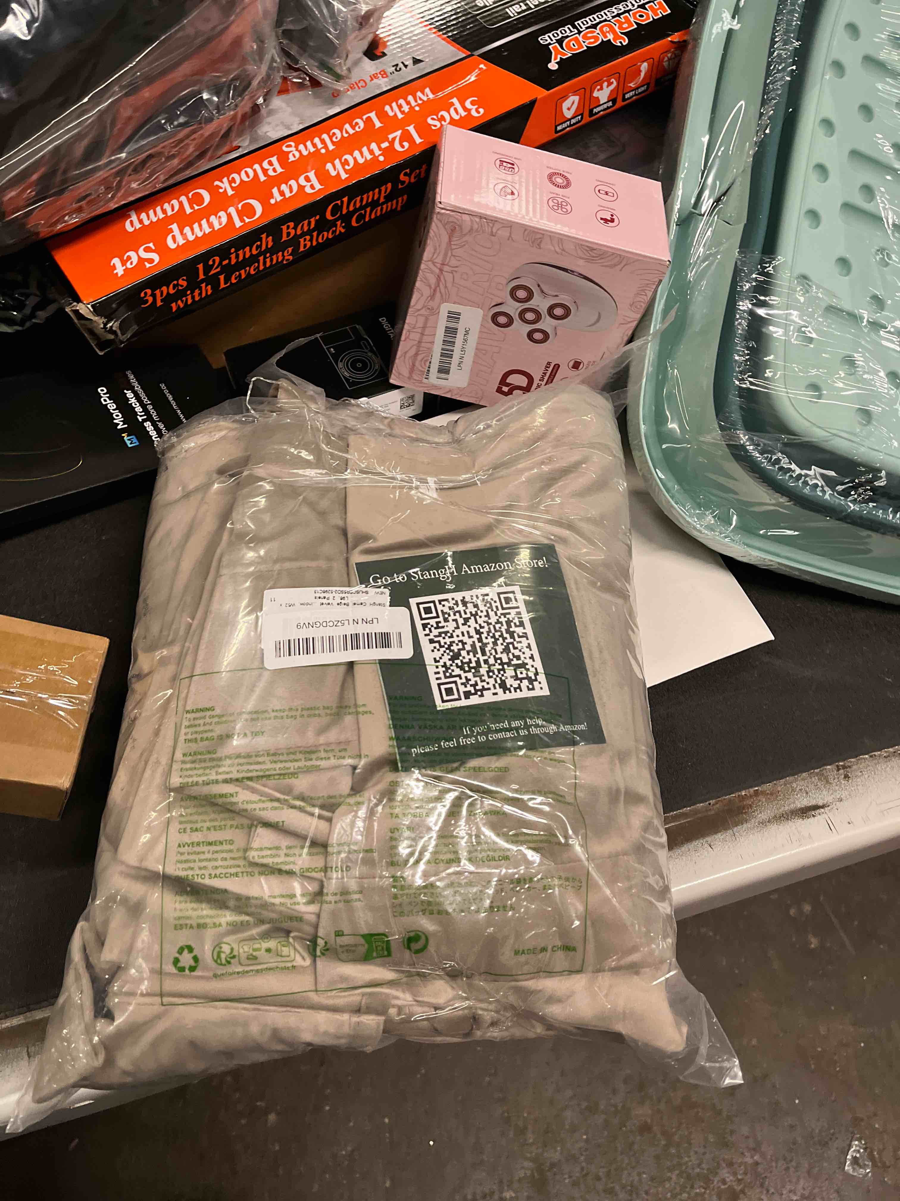 Condition photo showing Good Condition for StangH Camel Beige Velvet Curtains 96 inches Long - Room Darkening Window Curtains for Kids Room, Heat Resistant & Privacy Assured Drapes for Sliding Door/French Window, W52 x L96, 2 Panels 52"W x 96"L (Pack of 2) Beige Series - Camel Beige