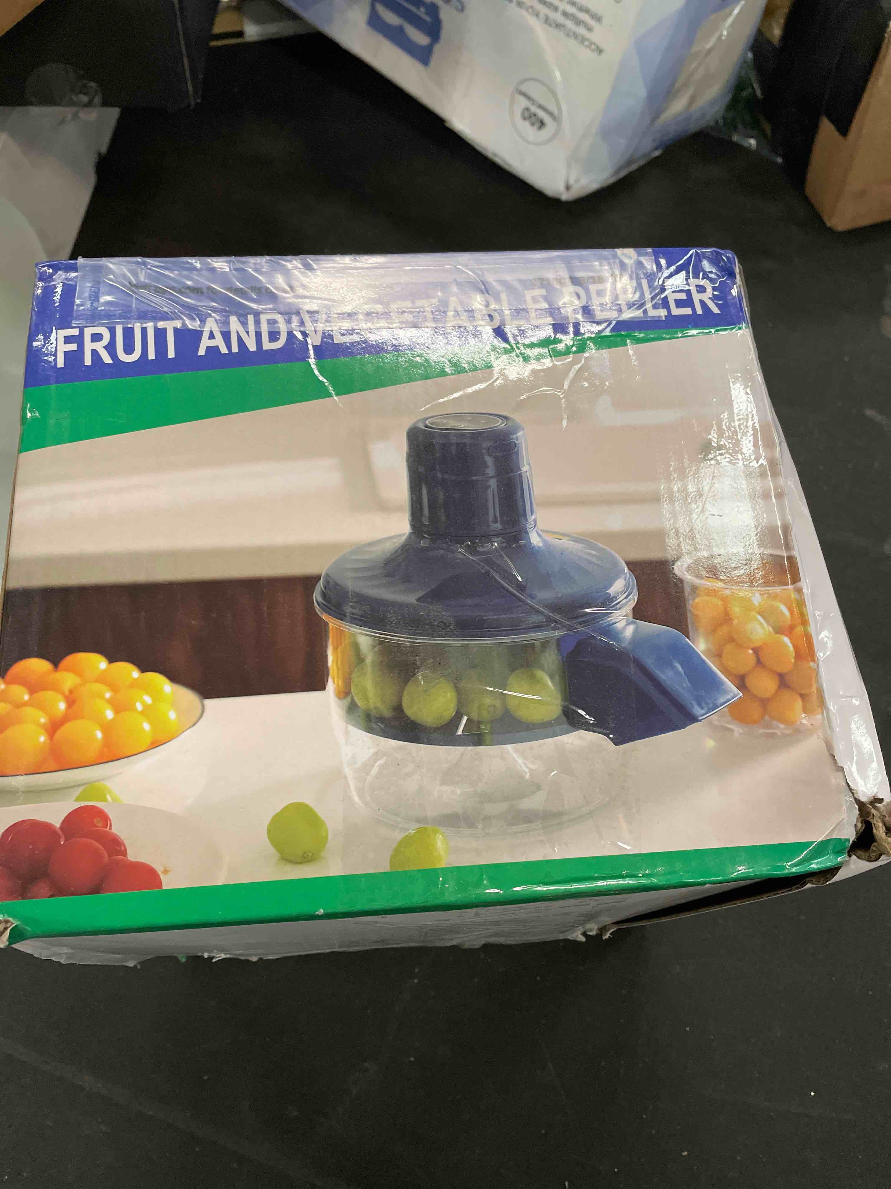 Condition photo showing Good Condition for Automatic Grape Peeler Machine, Electric Garlic and Cherry Tomato Peeler, Cordless Fruit Skin Remover for Small Produce, Easy Peeling Kitchen Tool (Blue, 1PC)