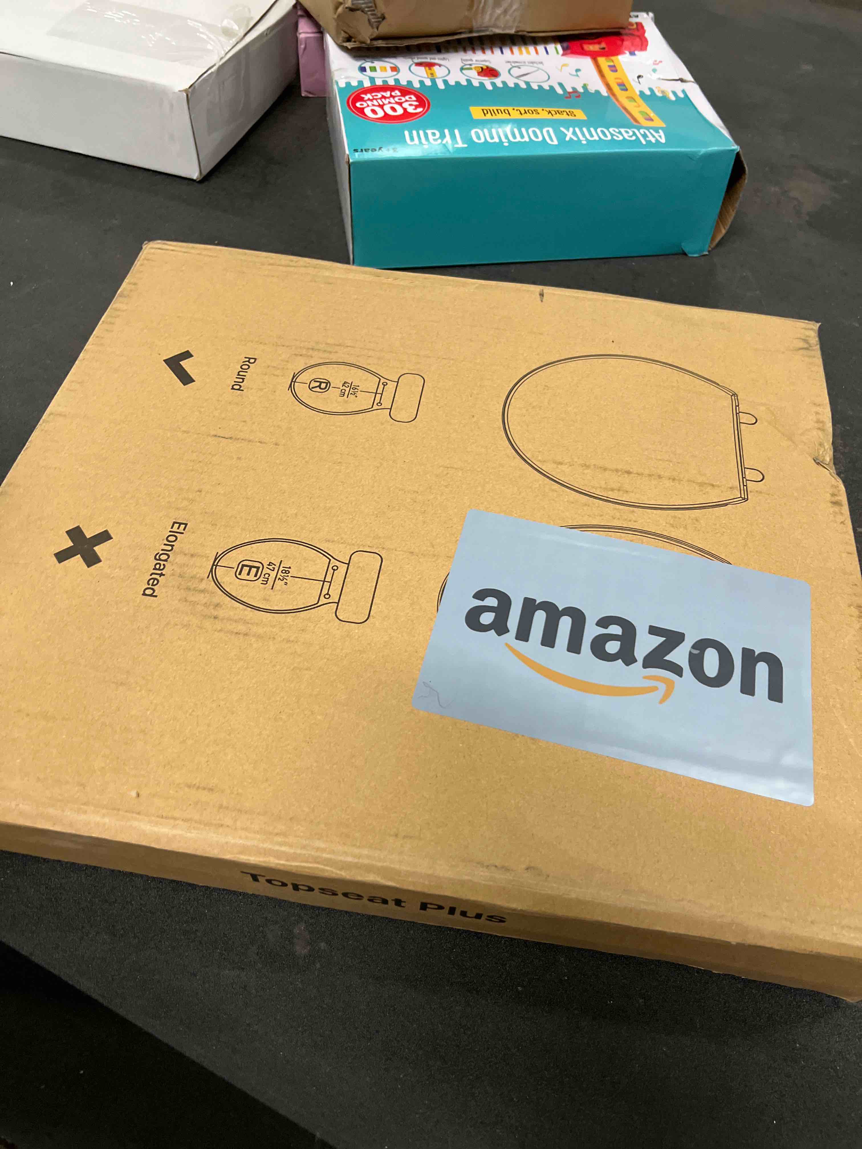 Condition photo showing Good Condition for Plus Series Round Toilet Seat, Slow Close, No-Slam, Magnetic Quick-Release for Easy Clean, Easy Installation, Secure-Grip Bumpers, Wobble-Free, Adjustable Fit, Plastic, White