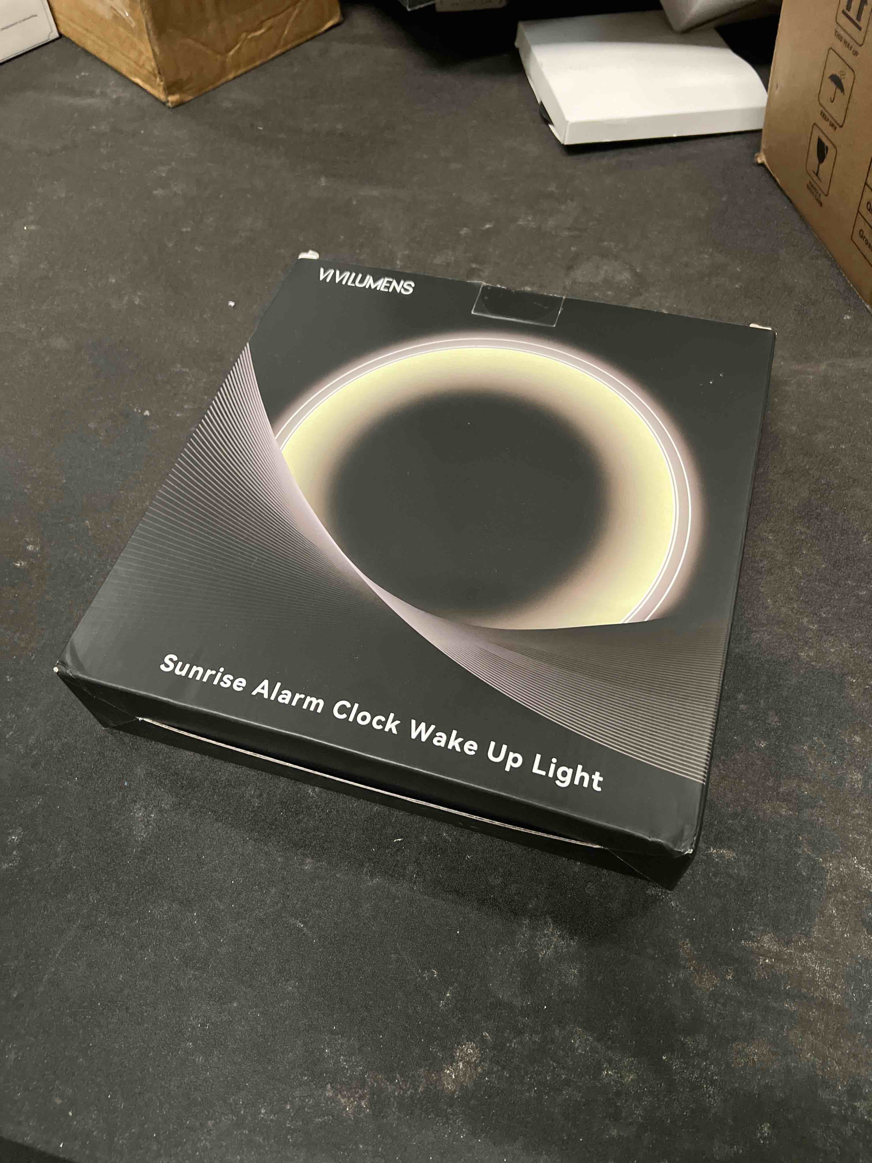 Condition photo showing Good Condition for Vivilumens Sunrise Digital Alarm Clock, White Noise Sound Machine, Sleep Aid Timer with USB Port, Dimmable Digital Clocks Display, Snooze,10 Ringtones for Heavy Sleepers, Bedroom Decor Gifts for Women Silver