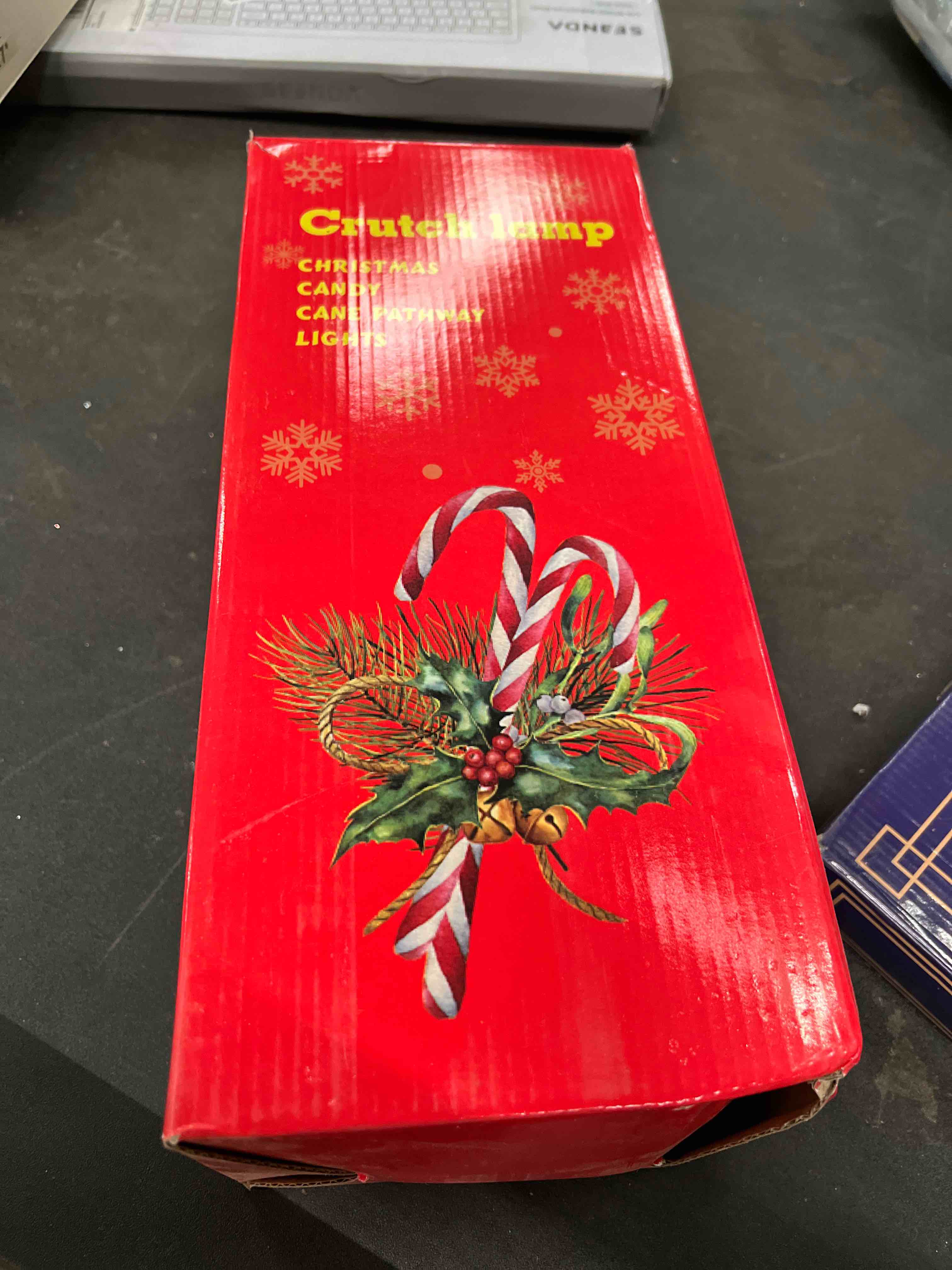 Condition photo showing Good Condition for Candy Cane Lights Christmas Decorations, 12 Pack Solar Candy Cane Pathway Lights with 8 Modes and Timer, 72 LED Bright 1200mah Battery, Waterproof Christmas Candy Ca ne Solar Light for Outside