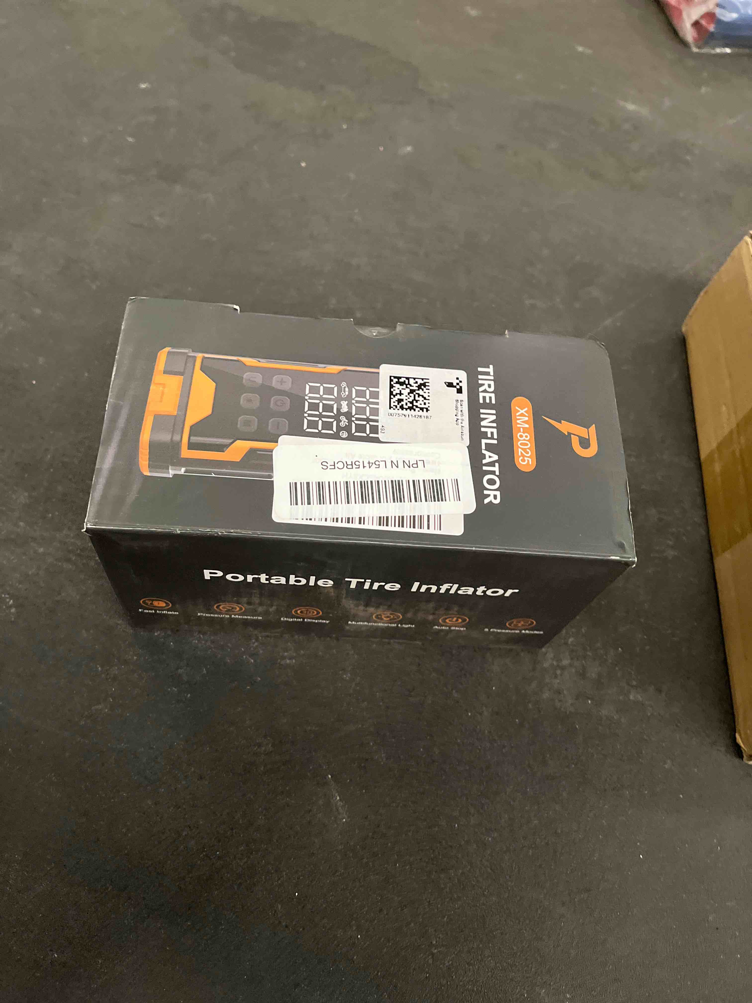 Condition photo showing Good Condition for Pumptiva Tire Inflator Portable Air Compressor, 150PSI Cordless Air Pump with Smart Auto Stop & LED Light, 3X Fast Inflation Portable Tire Inflator for Car, Bike, Motorcycle, Balls & Outdoor Use Small