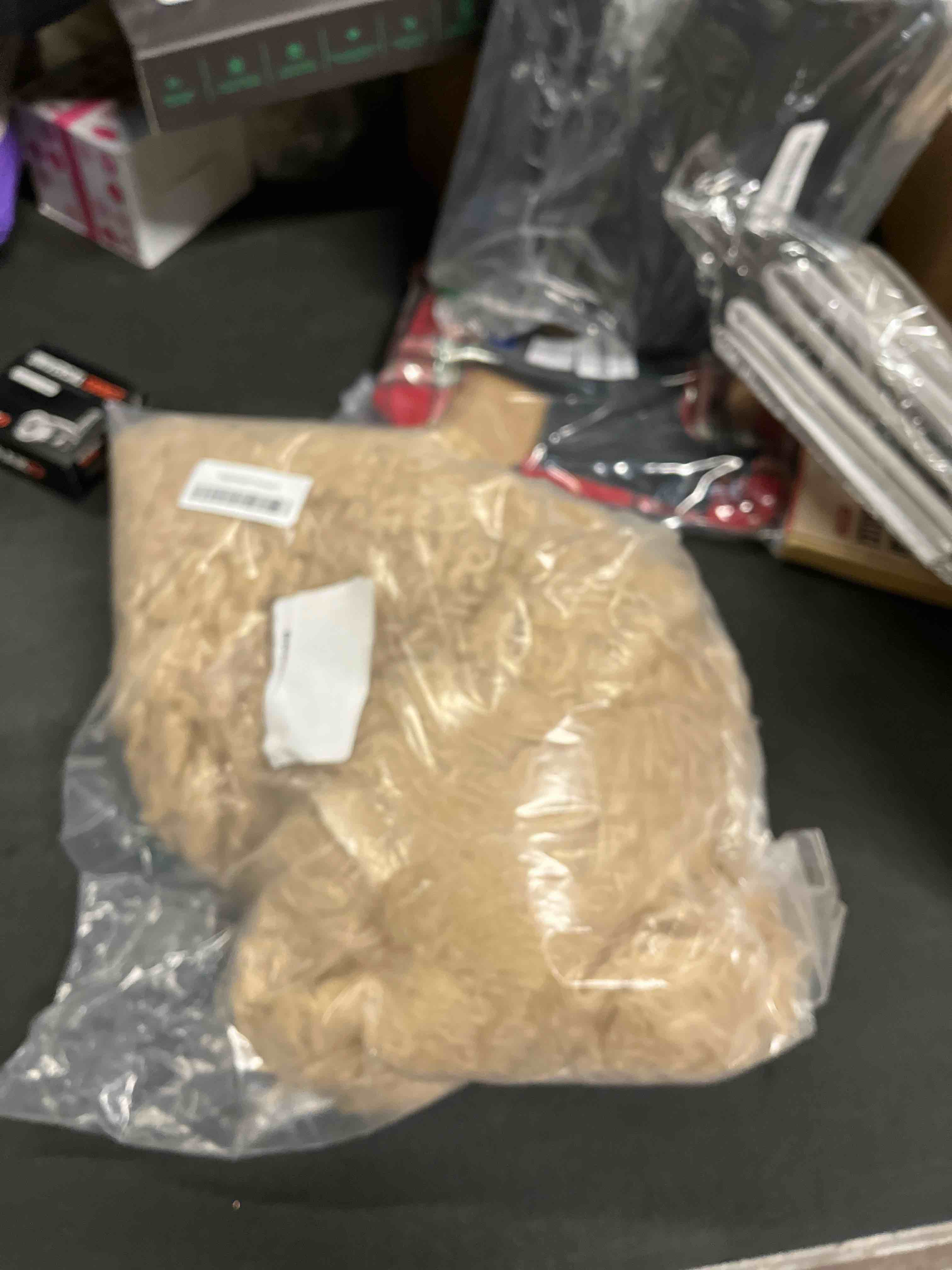 Condition photo showing Good Condition for duduta Beige Faux Sheepskin Throw Rug 2x3 ft, Fluffy Shag Fur Chair Cover Small Bedside Dorm Rug Non Slip Machine Washable Beige 2' x 3'