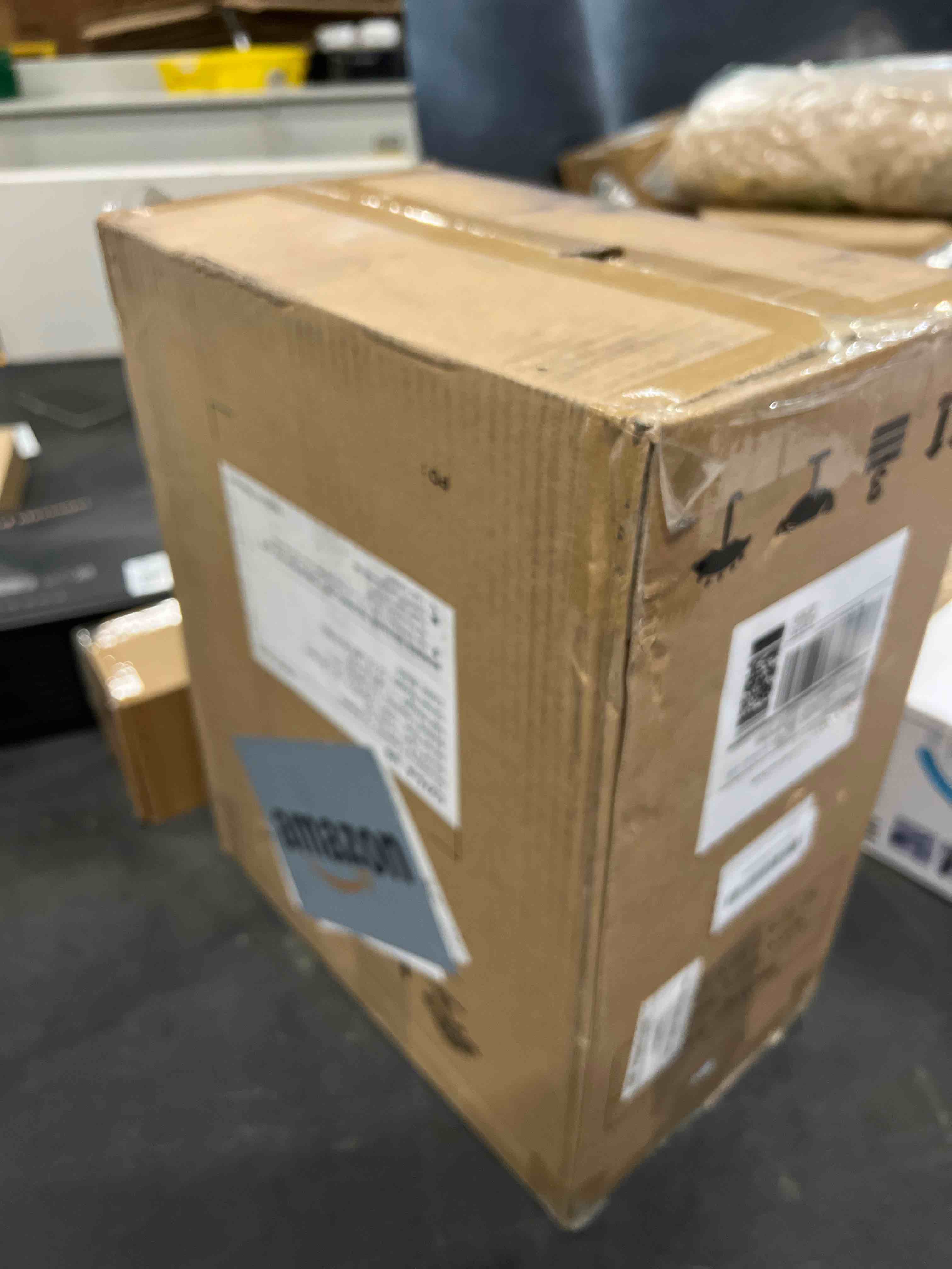 Condition photo showing Good Condition for Bonsaii 12-Sheet Cross Cut Paper Shredder, 5.5 Gal Home Office Heavy Duty Shredder for Paper, Credit Card, Mail, Staples, with Transparent Window, High Security Level P-4 (C275-A)