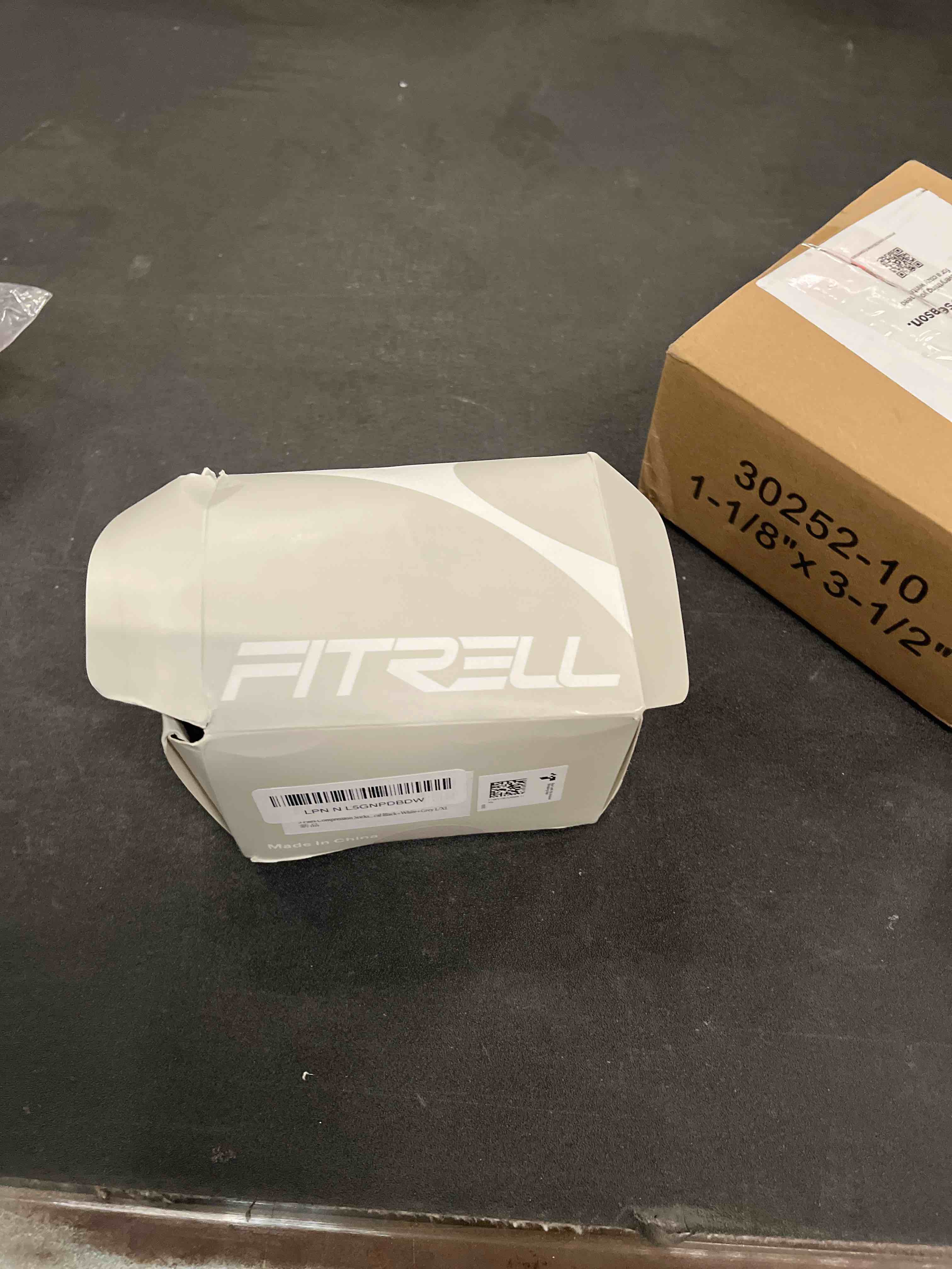 Condition photo showing Good Condition for FITRELL 3 Pairs Compression Socks for Women and Men 20-30mmHg-Circulation Support Socks Large-X-Large Black+white+grey