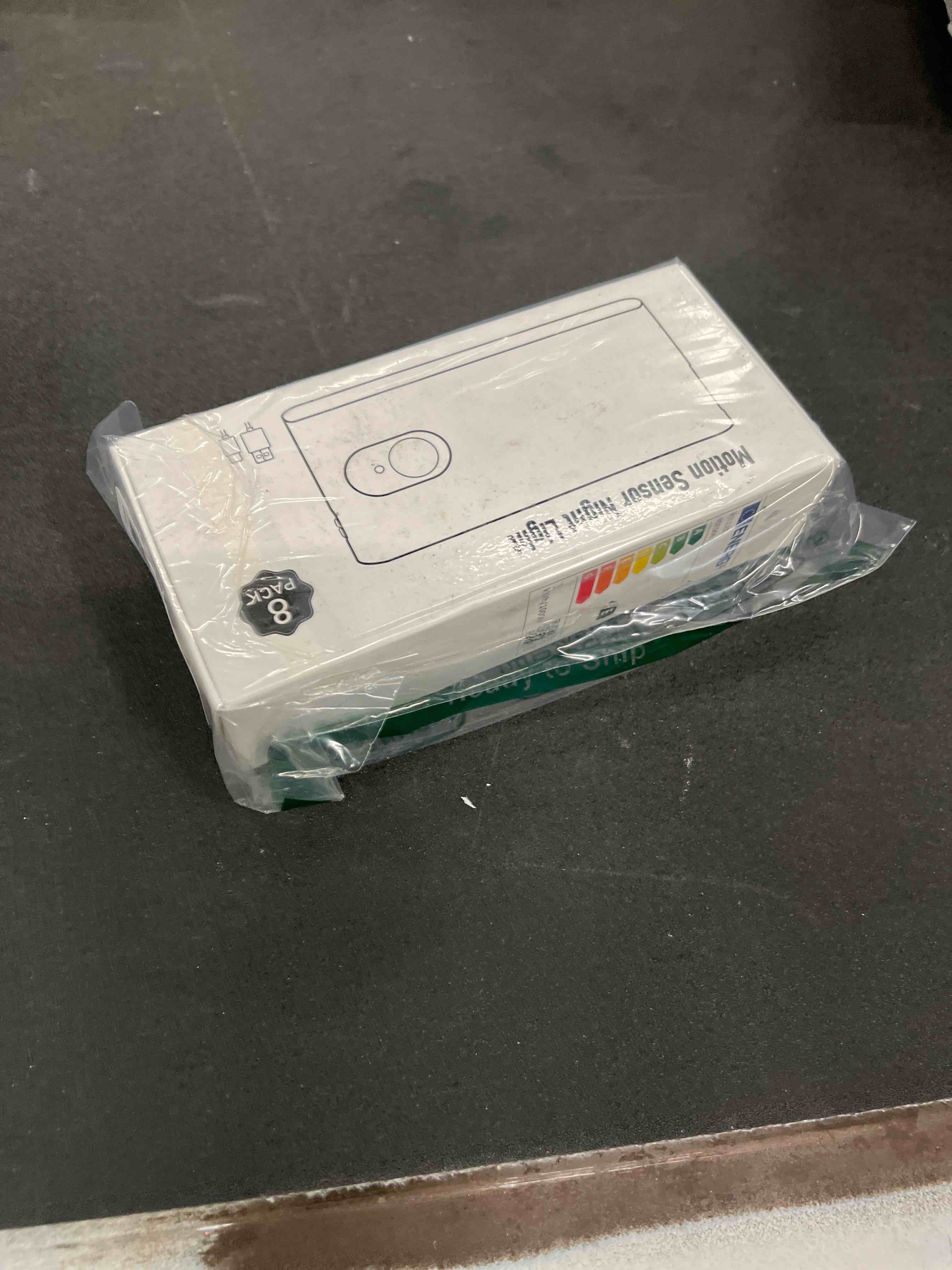 Condition photo showing Good Condition for WILLED Motion Sensor Lights Indoor,RGB & Warm White Motion Sensor Night Light,Wireless Color Changing Stair Lights Indoor for Kids' Room,Stair,Bathroom,Hallway,Kitchen,Bedroom,Closet,Cabinet 8PC White 8 Pack