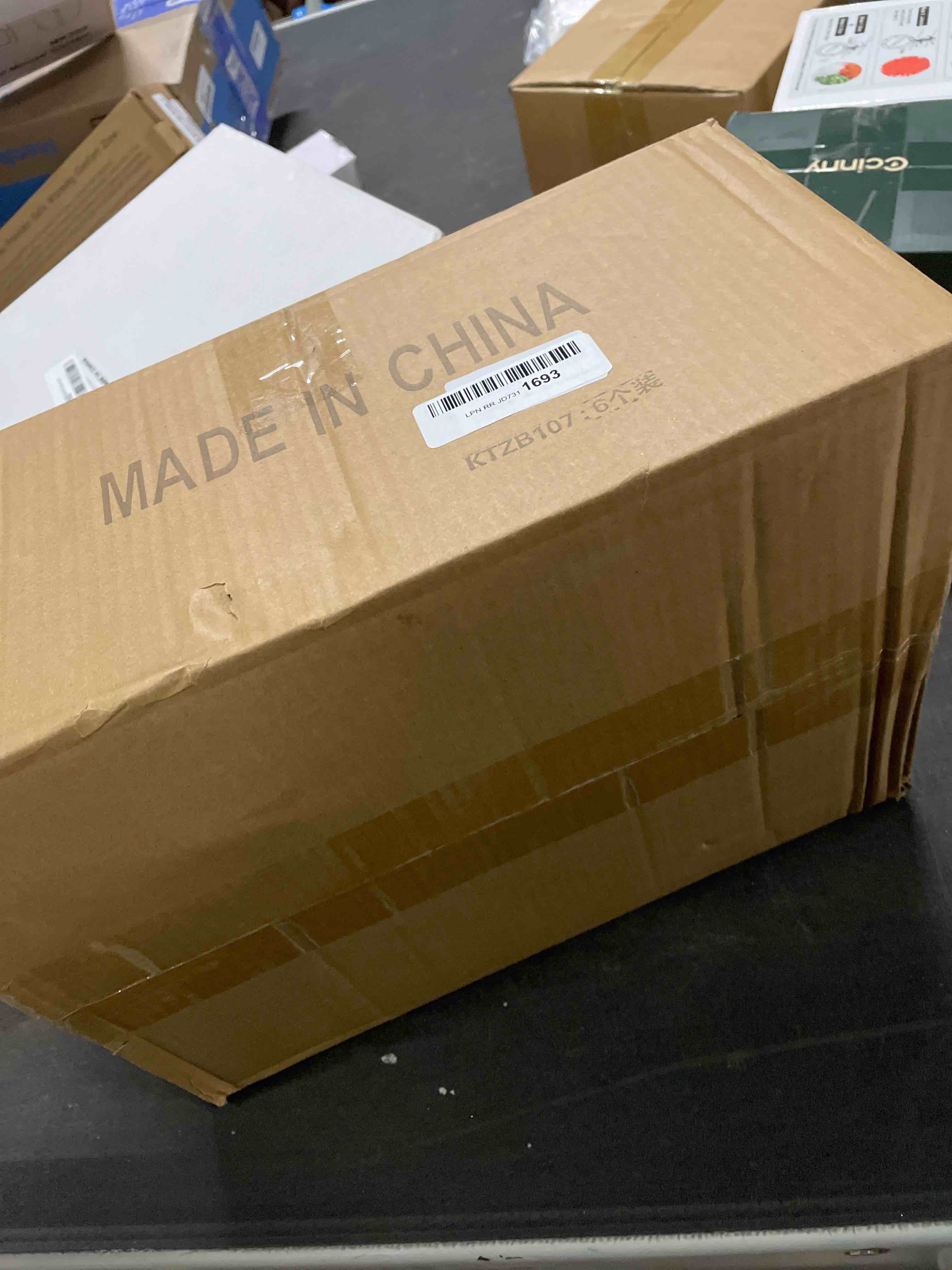 Condition photo showing Good Condition for 15oz/450ml Glass Coffee Mugs Clear Coffee Cups with Handles perfect for Latte, Cappuccino, Espresso Coffee, Tea and Hot Beverages, Set of 6