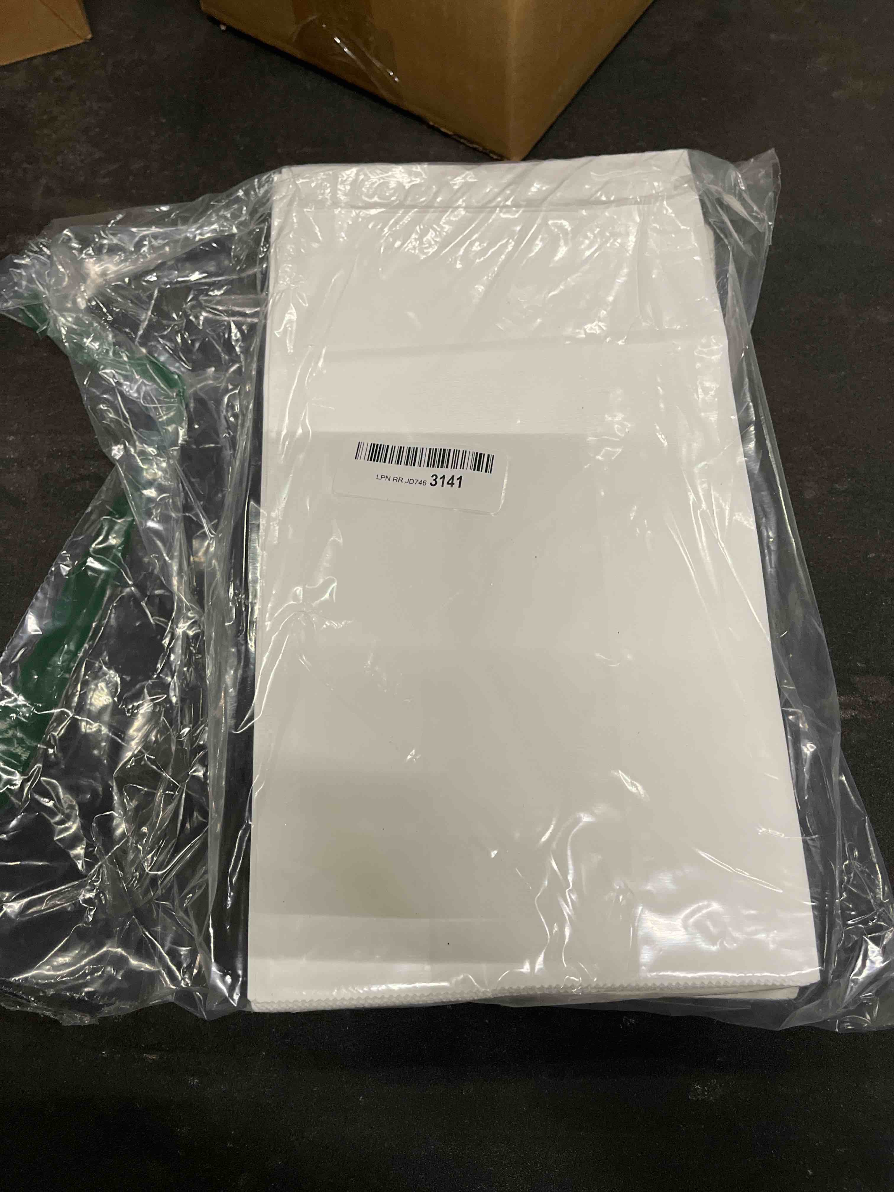 Condition photo showing Good Condition for BagDream White Paper Lunch Bags 12LB 7x4.5x13.75 Inches 100Pcs Recycled Kraft Paper Bags Bulk, Disposable, Large for Snack, Lunch, Sandwich, Burger, Baked Food, Craft, Packing