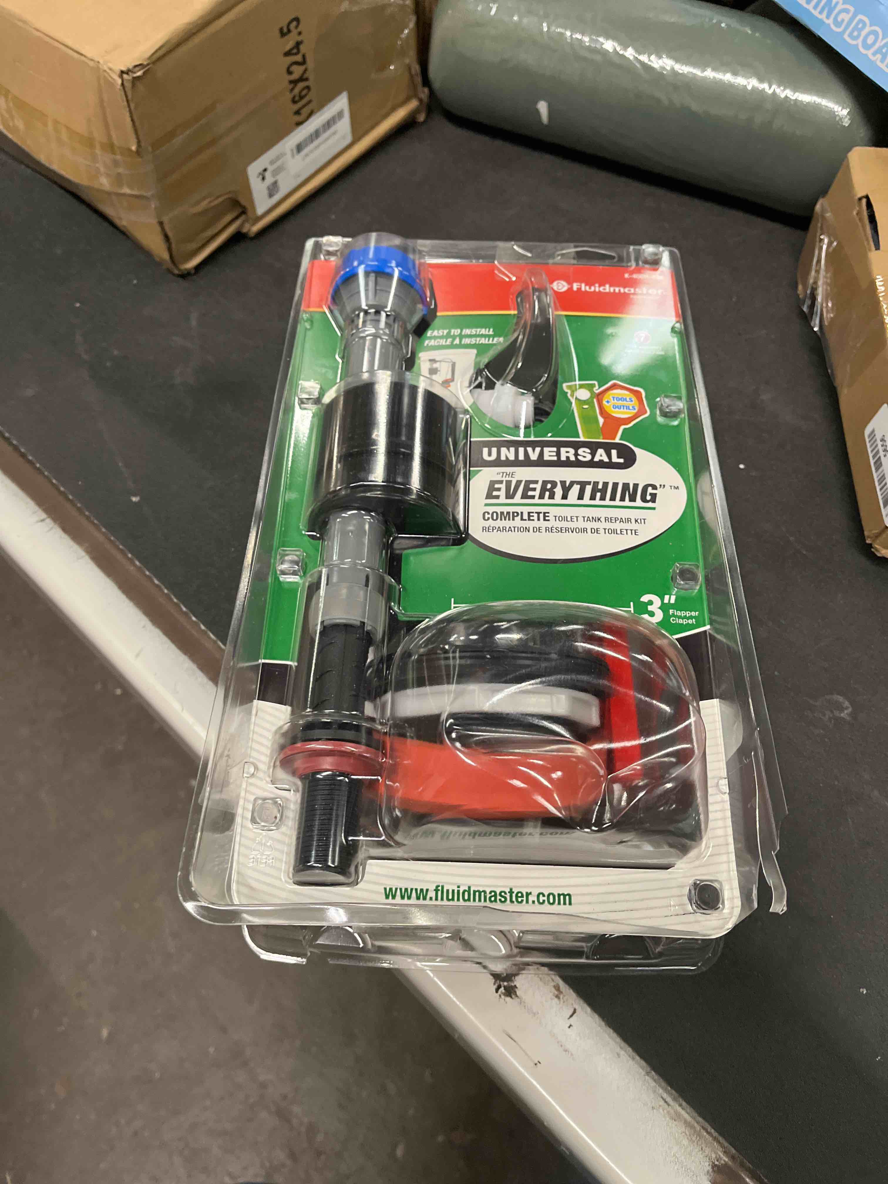 Condition photo showing Good Condition for Fluidmaster K-400H-038-T4 PerforMAX 3 in. Everything Toilet repair kit, No Size, Multi Plumbing Fixture