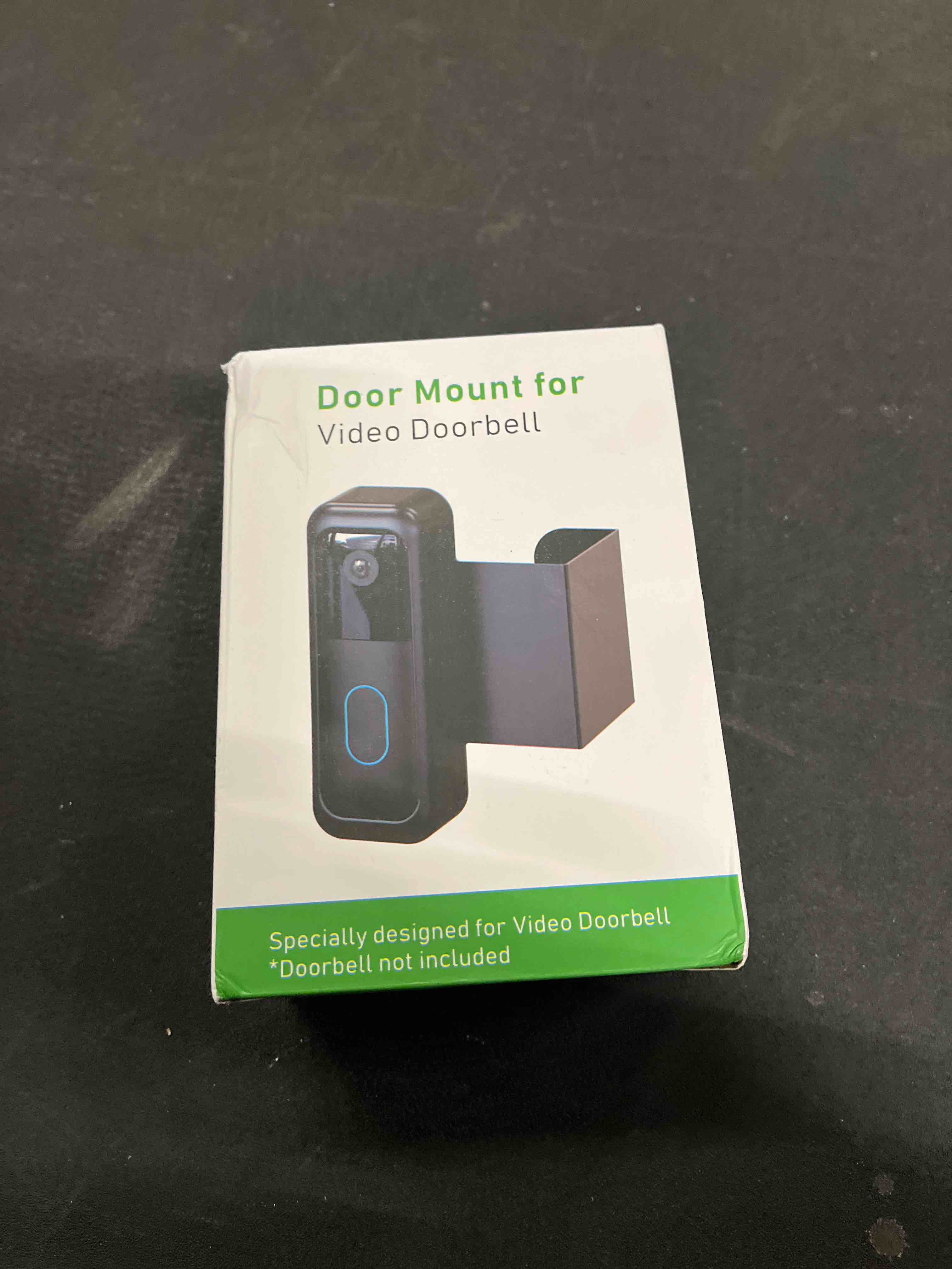 Condition photo showing Good Condition for (INCOMPLETE)Blink Doorbell Mount, Anti-Theft Blink Video Doorbell Door Mount Bracket No Drilling, Not Block Doorbell Motion Sensor, Easy to Install, Fit for Blink Doorbell Camera (Black)