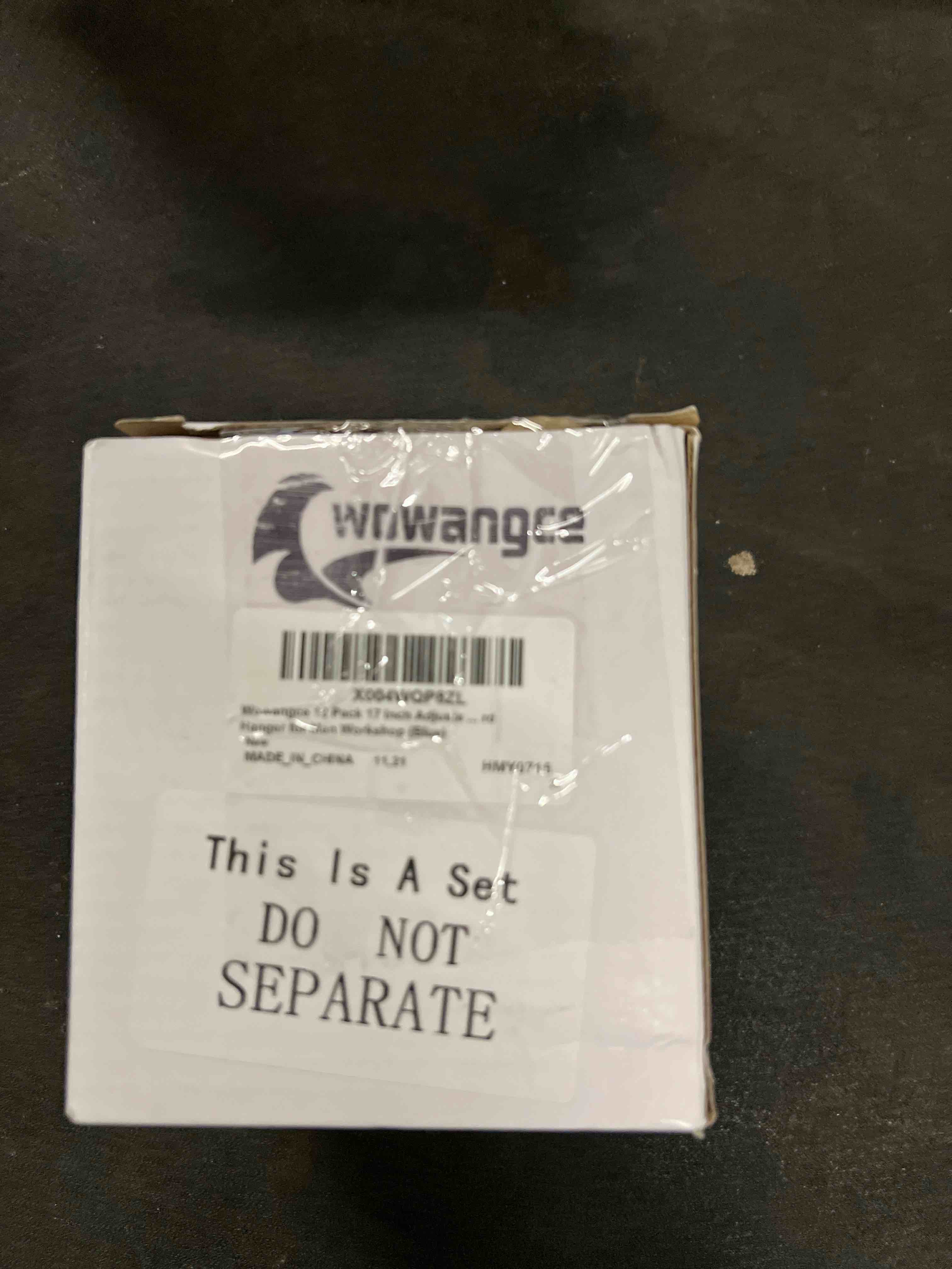 wowangce 12 pack 17 inch adjustable extension cord holder organizer with triangle clips for garage o