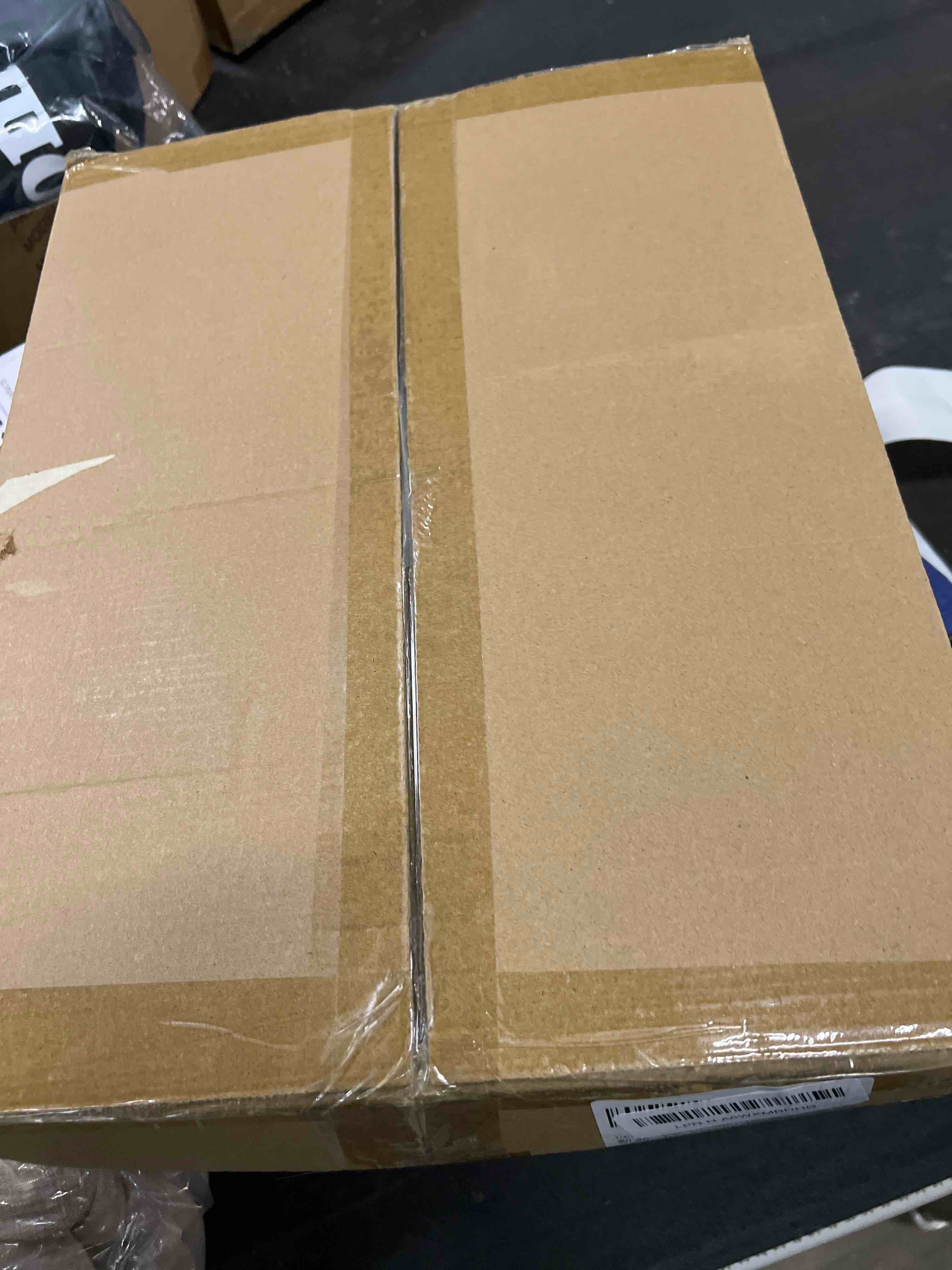 Condition photo showing Good Condition for 4-Tier Stackable Closet Organizers and Storage Basket, Foldable Closet Shelf Organizer System, Space-Saving Clothes Storage Drawer Organizer for Wardrobe, White (Patent Pending) White 11.8"x 15.7"x 34.6"