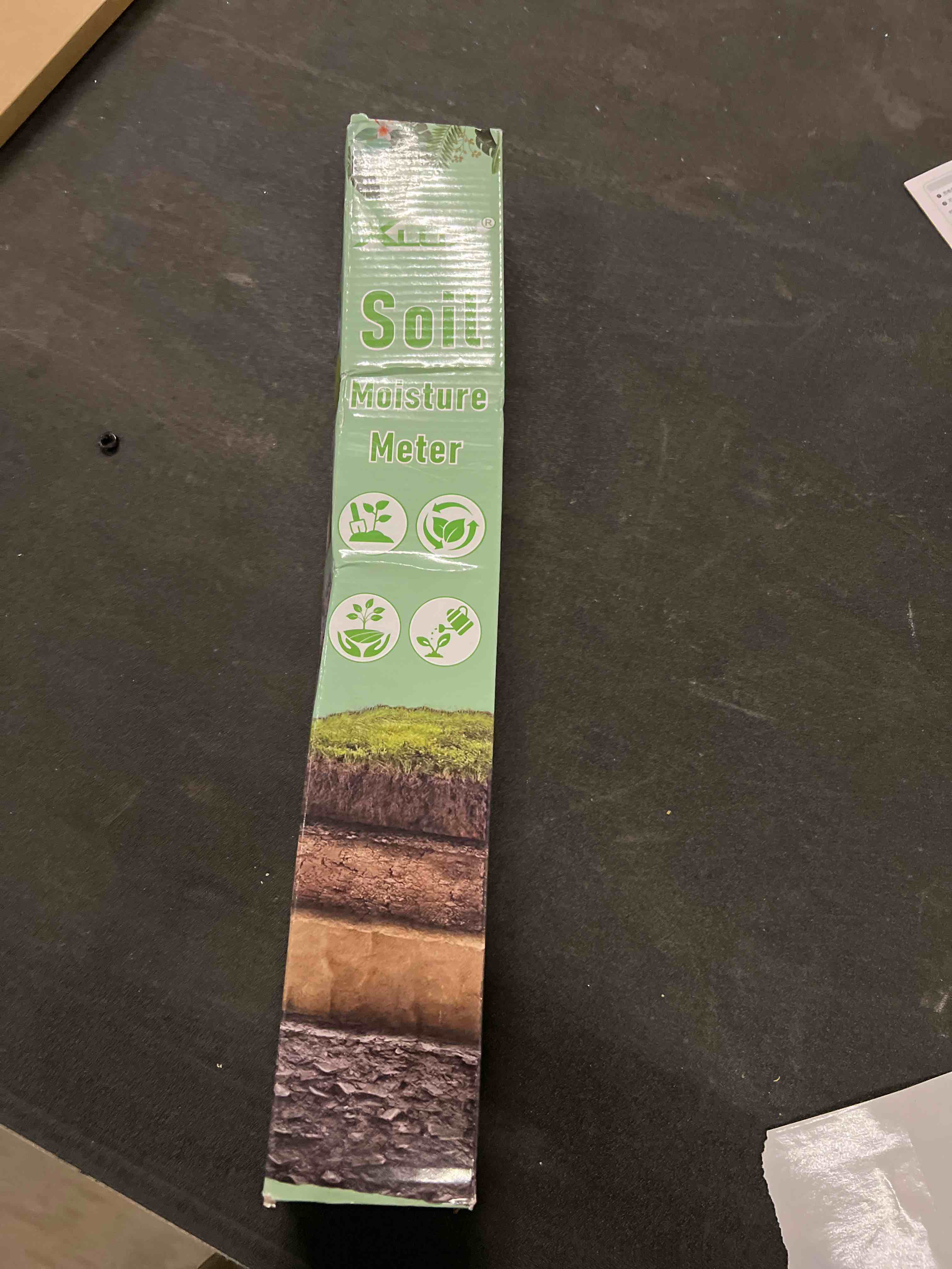 Condition photo showing Good Condition for XLUX Long Probe Deep Use Soil Moisture Meter Sensor, Water Monitor Indicator, Hygrometer for Outdoor Indoor Large Pot Plants, Flower, Gardening, Farming, 2 Pack