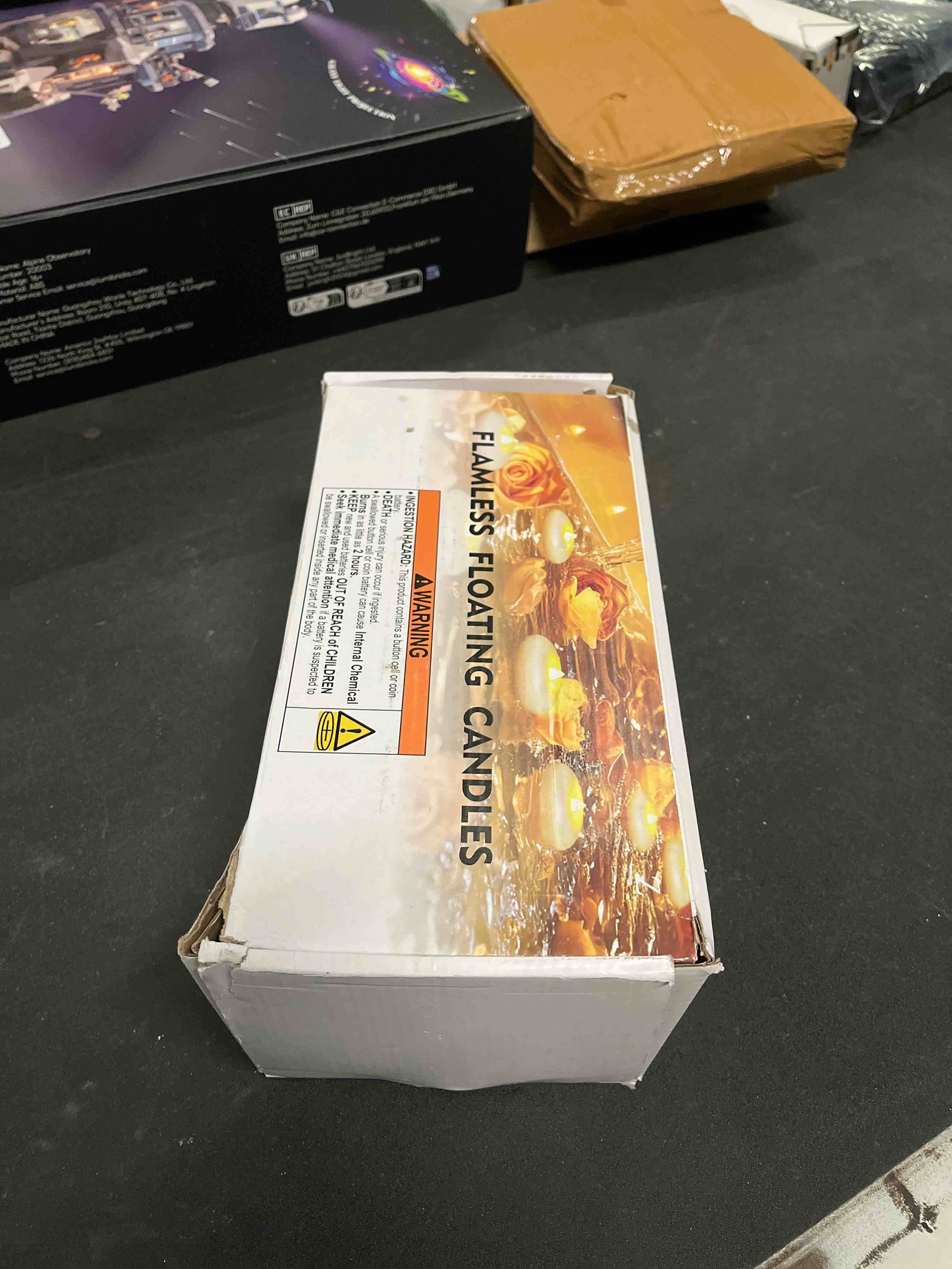 Condition photo showing Good Condition for Homemory 24 Pack 3” Flameless Led Floating Candles, 200 Hour White Battery Operate Waterproof Tealights for Cylinder Vases, Centerpieces at Wedding Decor, Party, Pool White Base 24 Pack