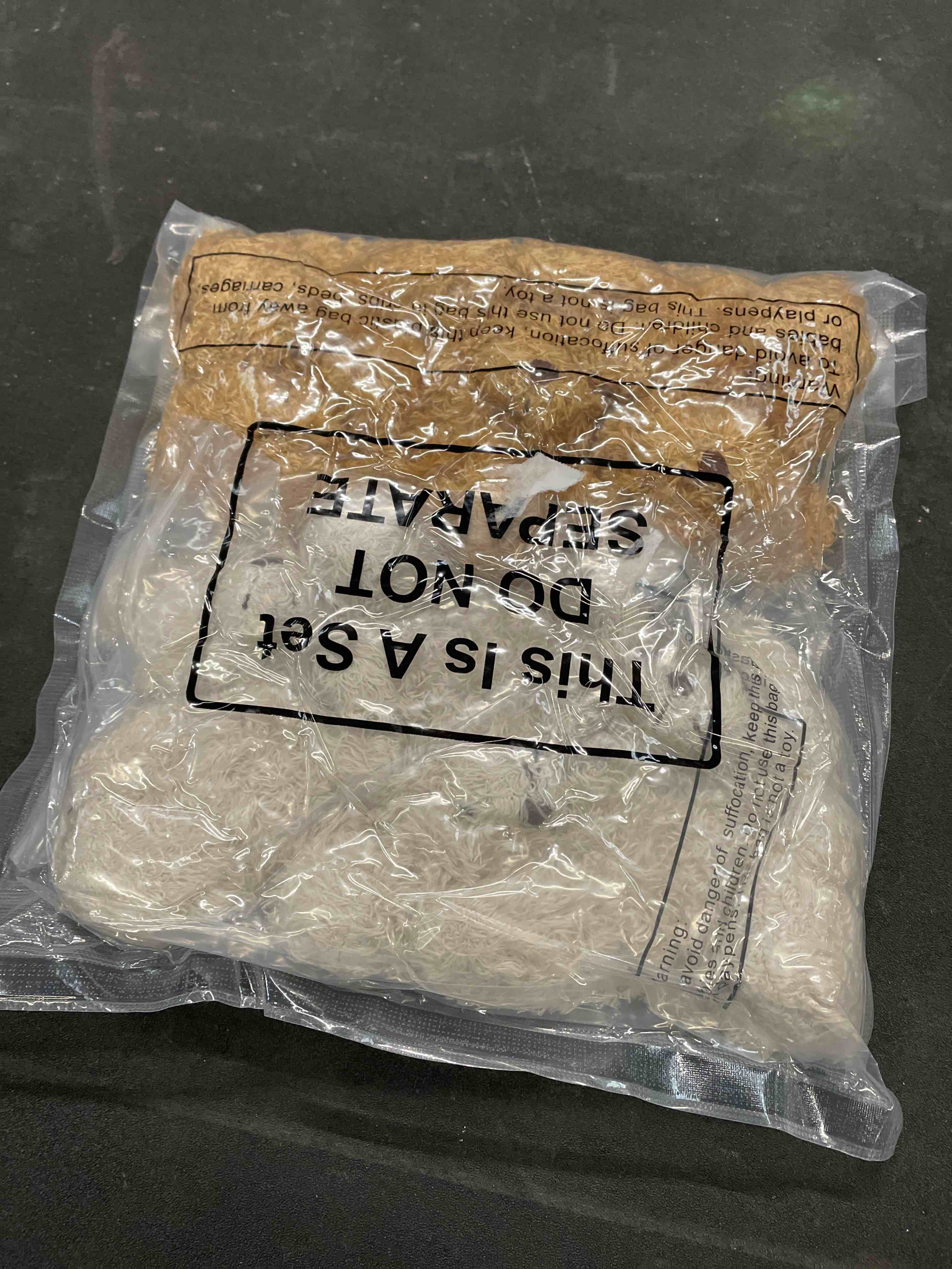 Condition photo showing Good Condition for 6 Pieces Mini Bear Plush Stuffed 4 Inch Small Bear Bulk Animal Toys for Baby Shower Party Favors Tiny Soft Doll Gifts for Graduation Keychain Bag Charm Supplies(Brown, Apricot)