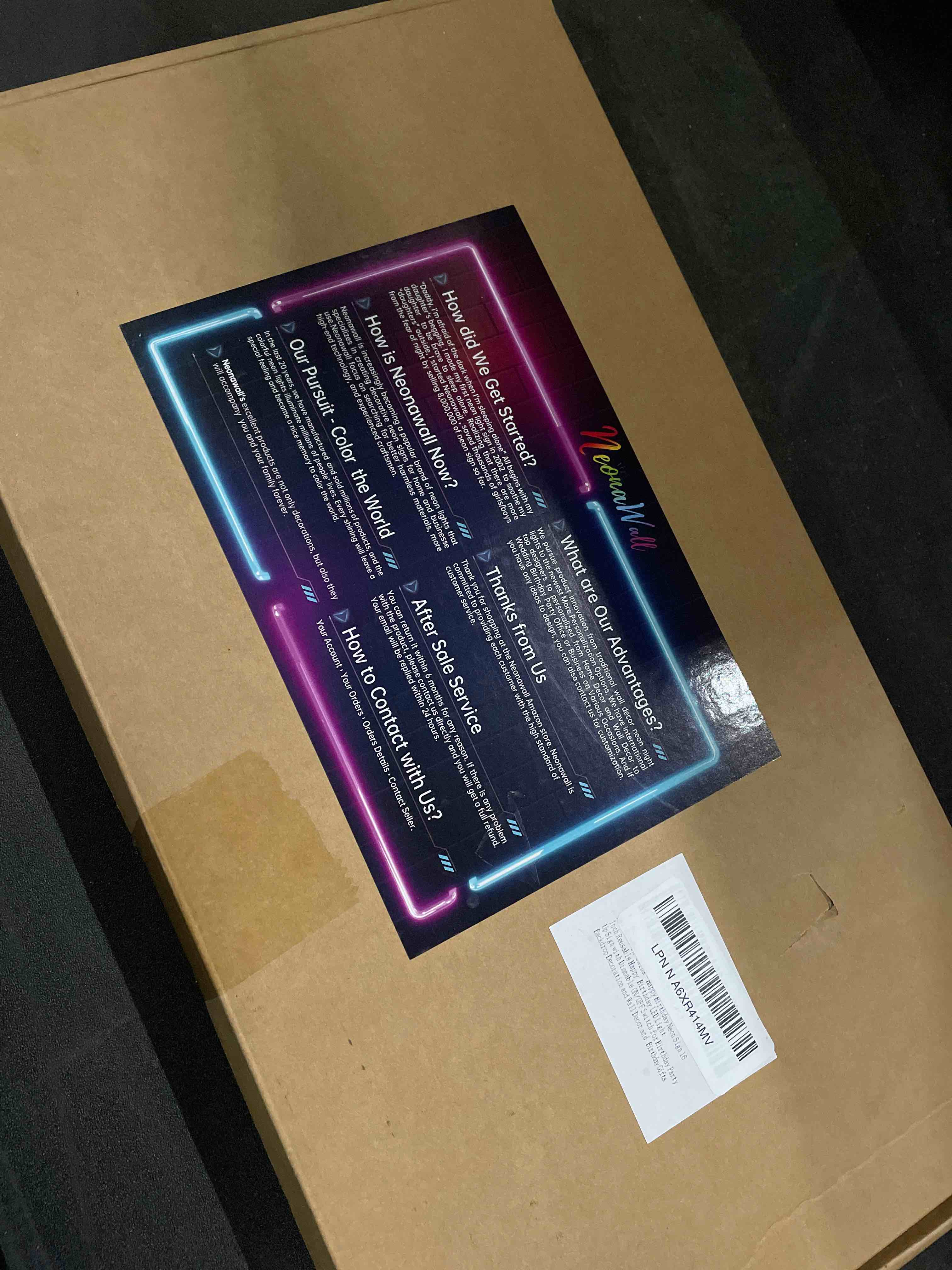 Condition photo showing Good Condition for Happy Birthday Neon Sign 16 Inch Reusable LED Light Up with Dimmable ON/OFF Switch for Party Backdrop Decoration and Wall Decor Gifts,Pink(Z-HB01-Pink-16) Pink 16 Inch