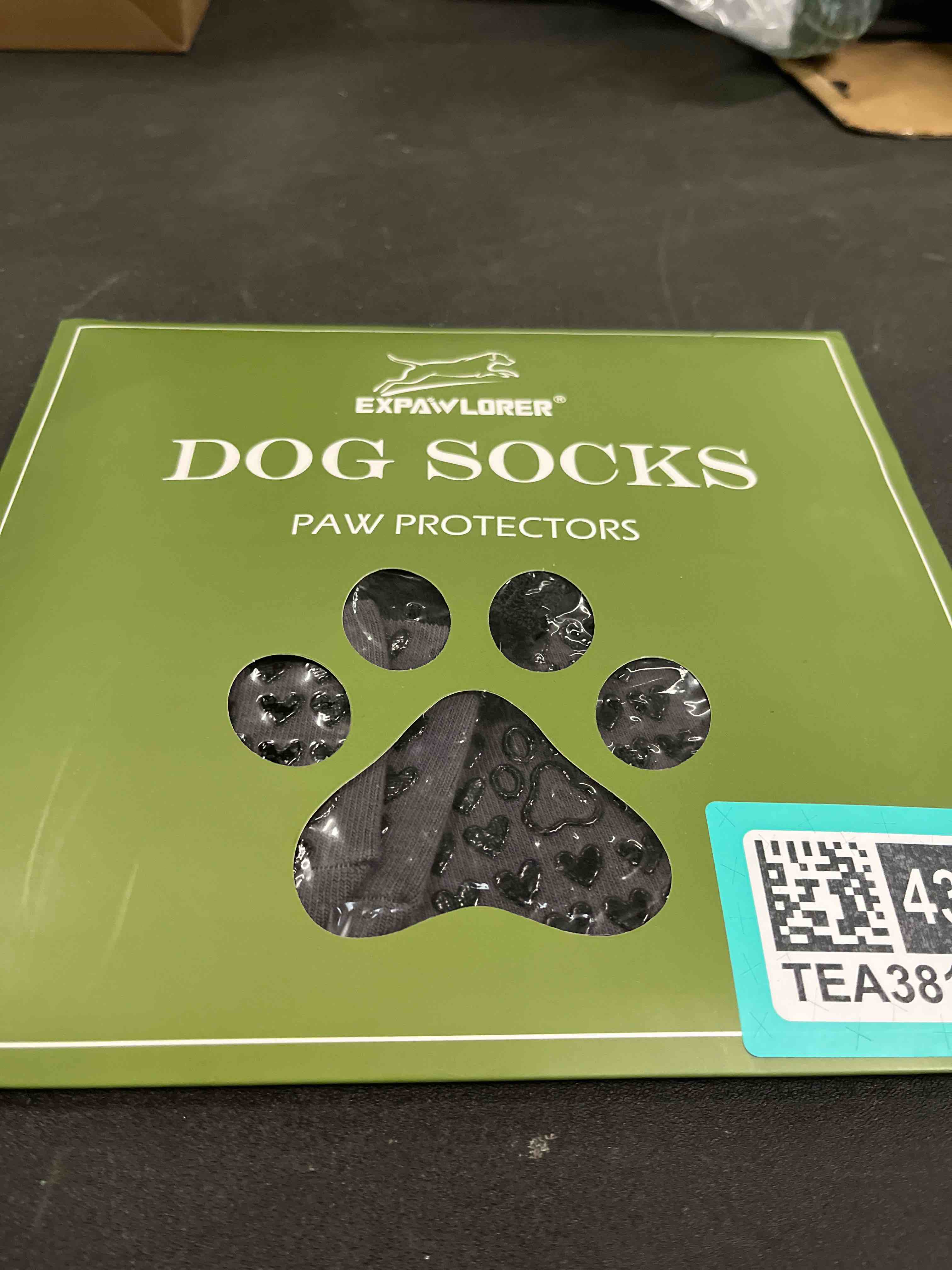Condition photo showing Good Condition for EXPAWLORER Anti Slip Dog Socks to Prevent Licking Paws, Winter Snow Dog Boots & Paw Protectors Booti