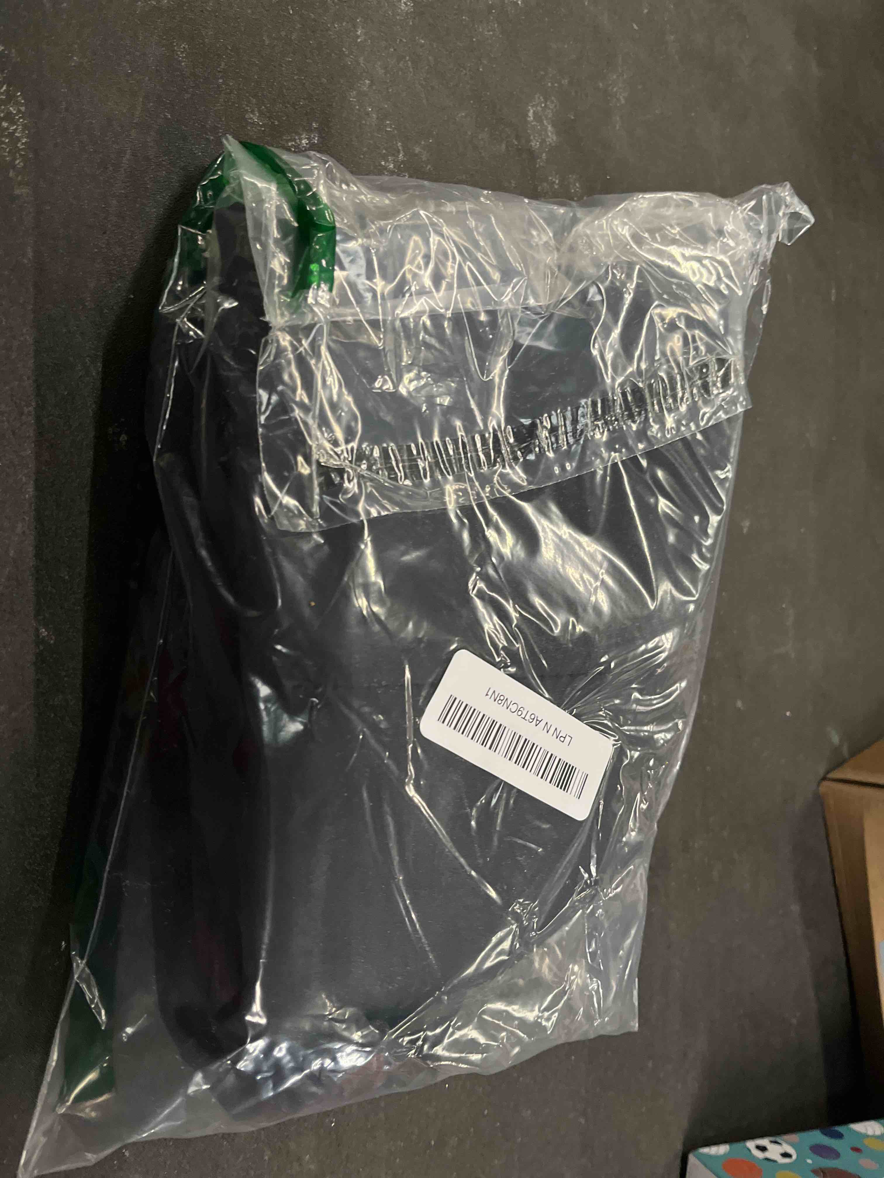 Condition photo showing Good Condition for H.VERSAILTEX 2 Panels Blackout Curtain Valances for Kitchen Windows/Living Room/Bathroom Privacy Protection Rod Pocket Decoration Scalloped Winow Valance Curtains, 52" W x 18" L, Black Jet Black 2