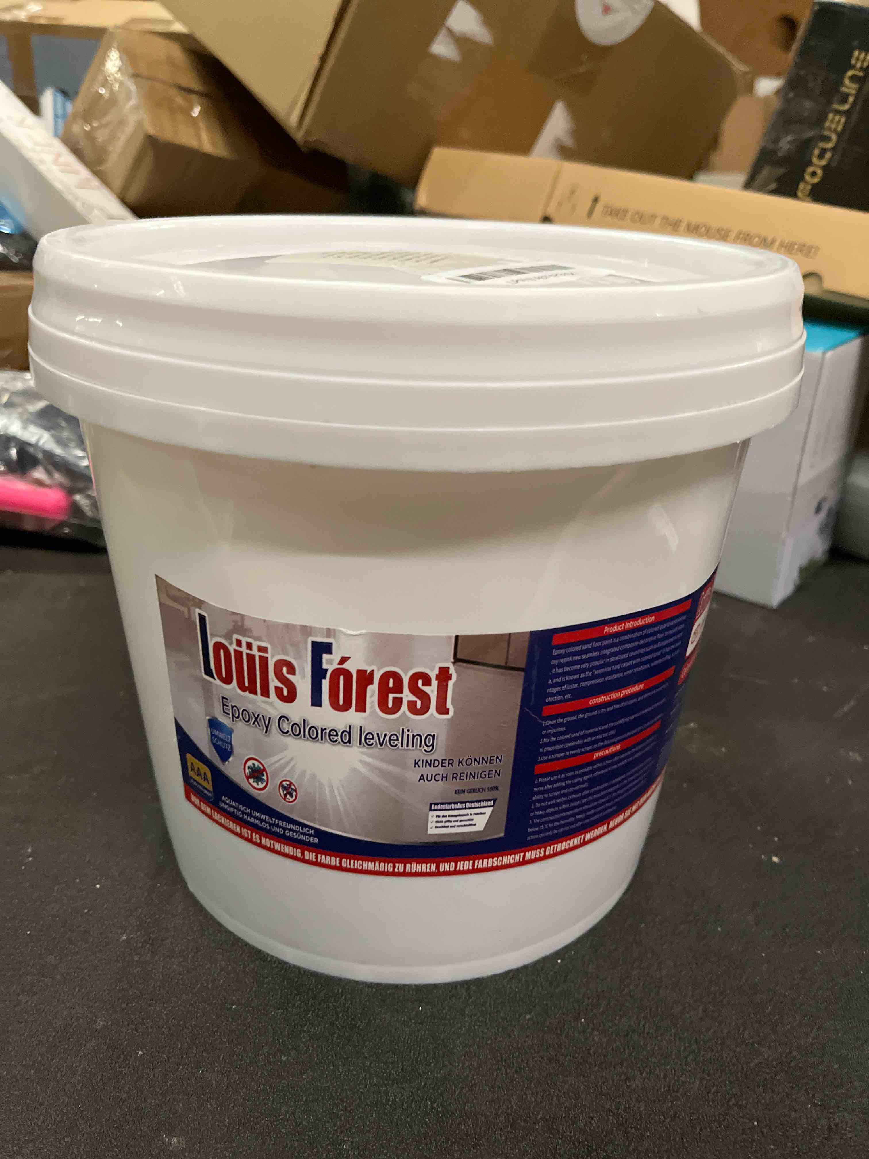 Epoxy Floor Paint, Epoxy Floor Paint 176 Oz, High-gloss Marble Effect Coating, Garage Floors Paintin