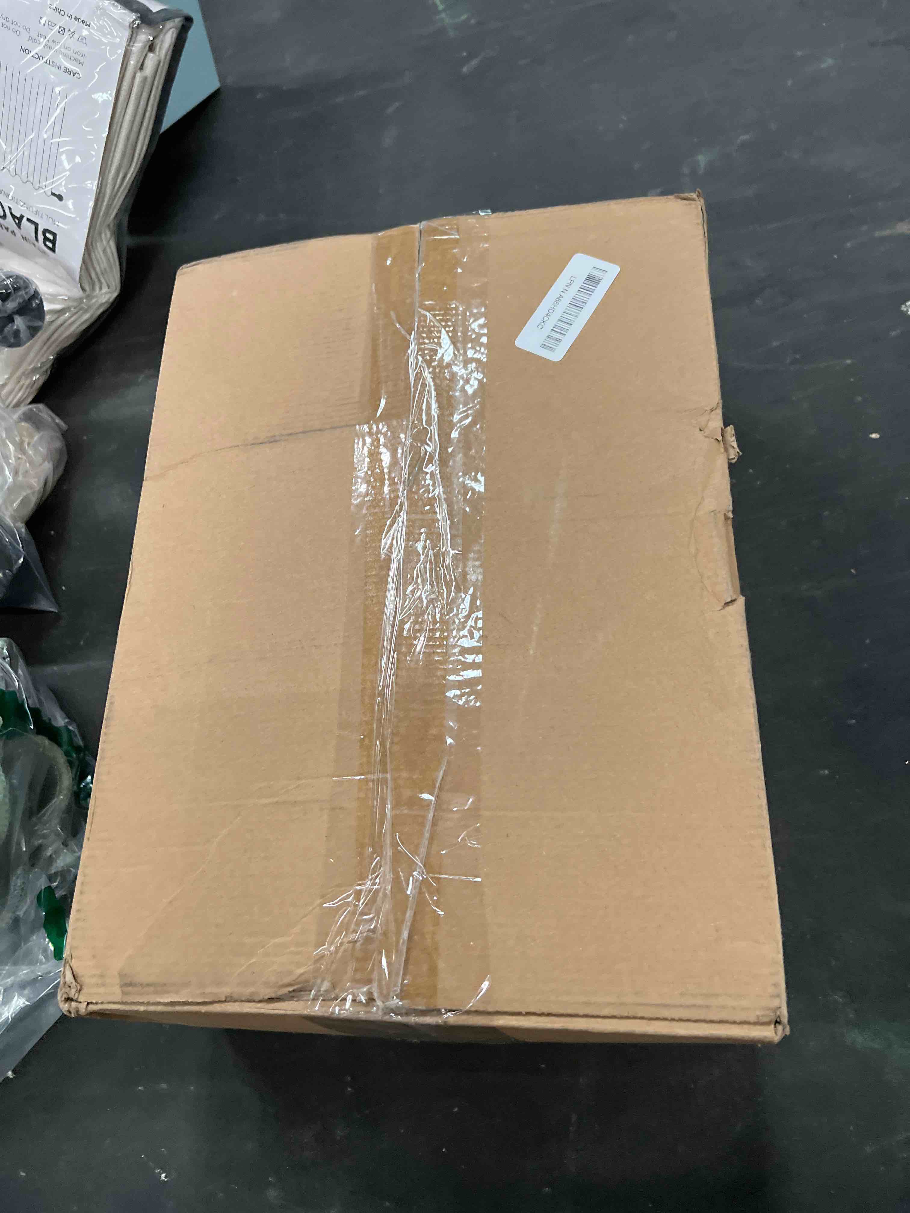 Condition photo showing Good Condition for Hewory Gold Candle Holders Hurricane Candlestick Holders, 6Pcs Brass Candle Stick Candle Holder Candelabra, Taper Candle Holders with Glass Candle Cover for Wedding Table Centerpiece Christmas Decor 6pcs Matte Gold