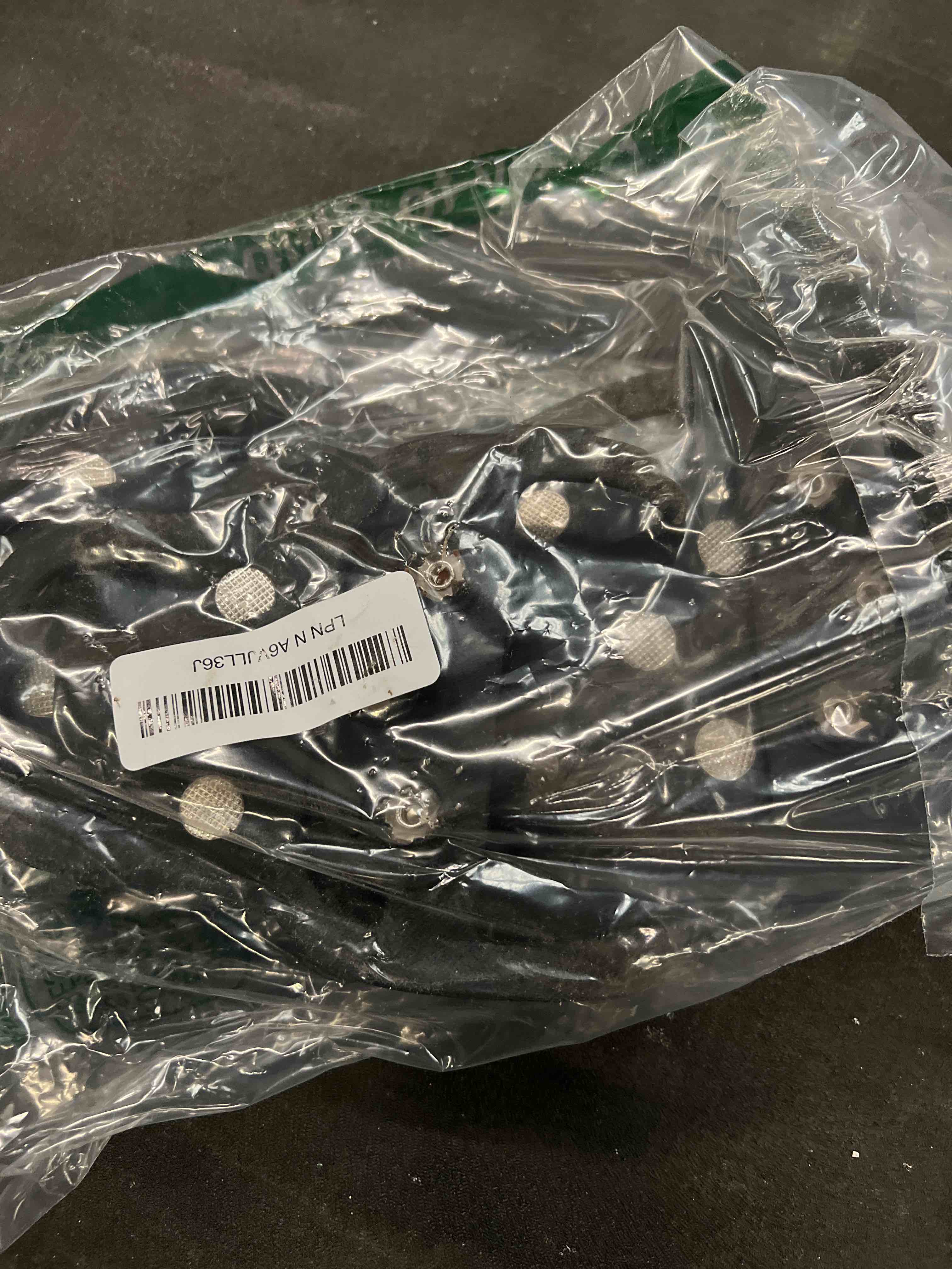 Condition photo showing Good Condition for 2 Pairs Non Slip Gripper Spike Ice Traction Cleats Walk Traction Cleat Durable Ice Snow Grips for Shoes, Boot with 8 Steel Studs Crampons Large: Women (10-11.5) / Men (8.5-10)