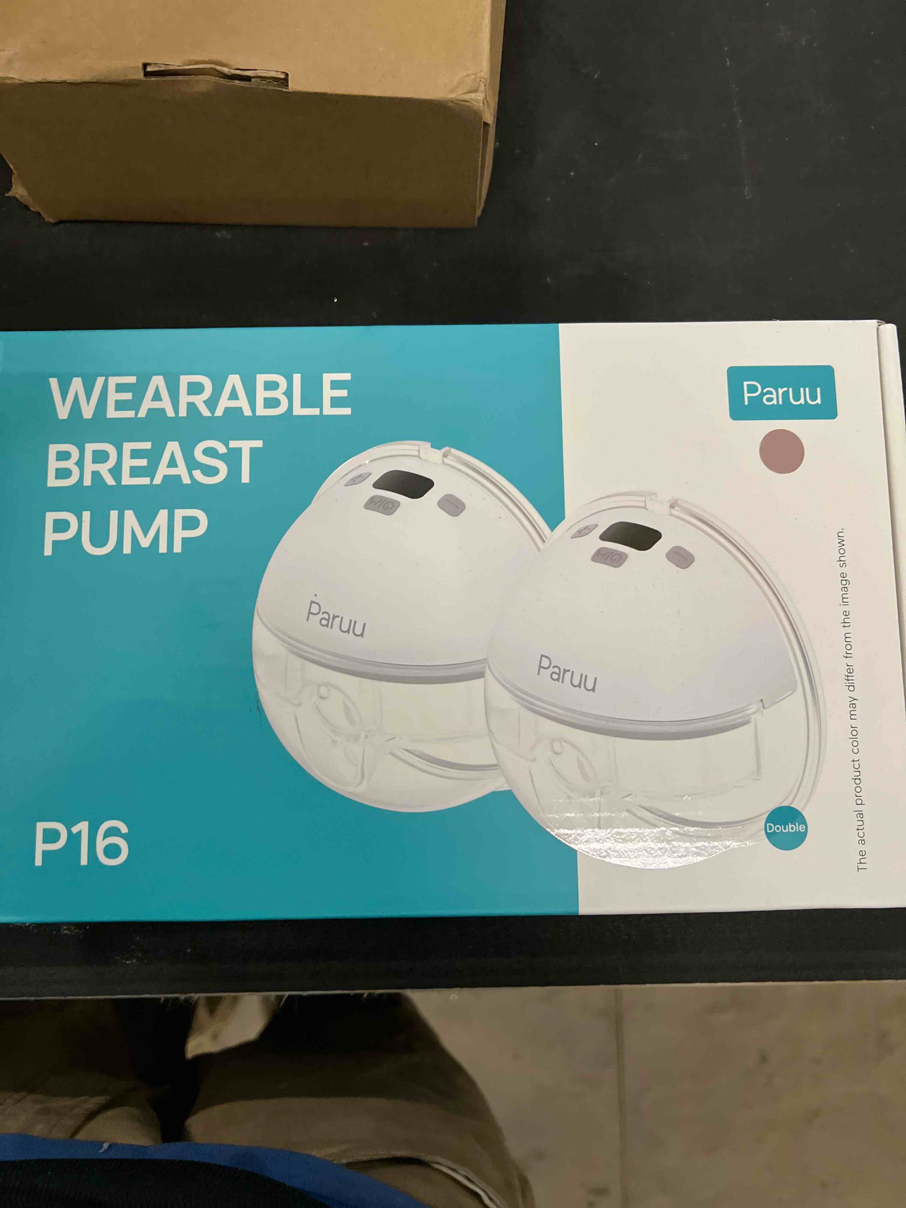 Condition photo showing Good Condition for Paruu Hands Free Breast Pump P16, Wearable Breast Pump Electirc Portable with 4 Modes & 12 Levels, Max 309mmHg Strong Suction 19/21/24mm Flange Inserts Wearable Breastfeeding Pump, 2 Pack?Nude