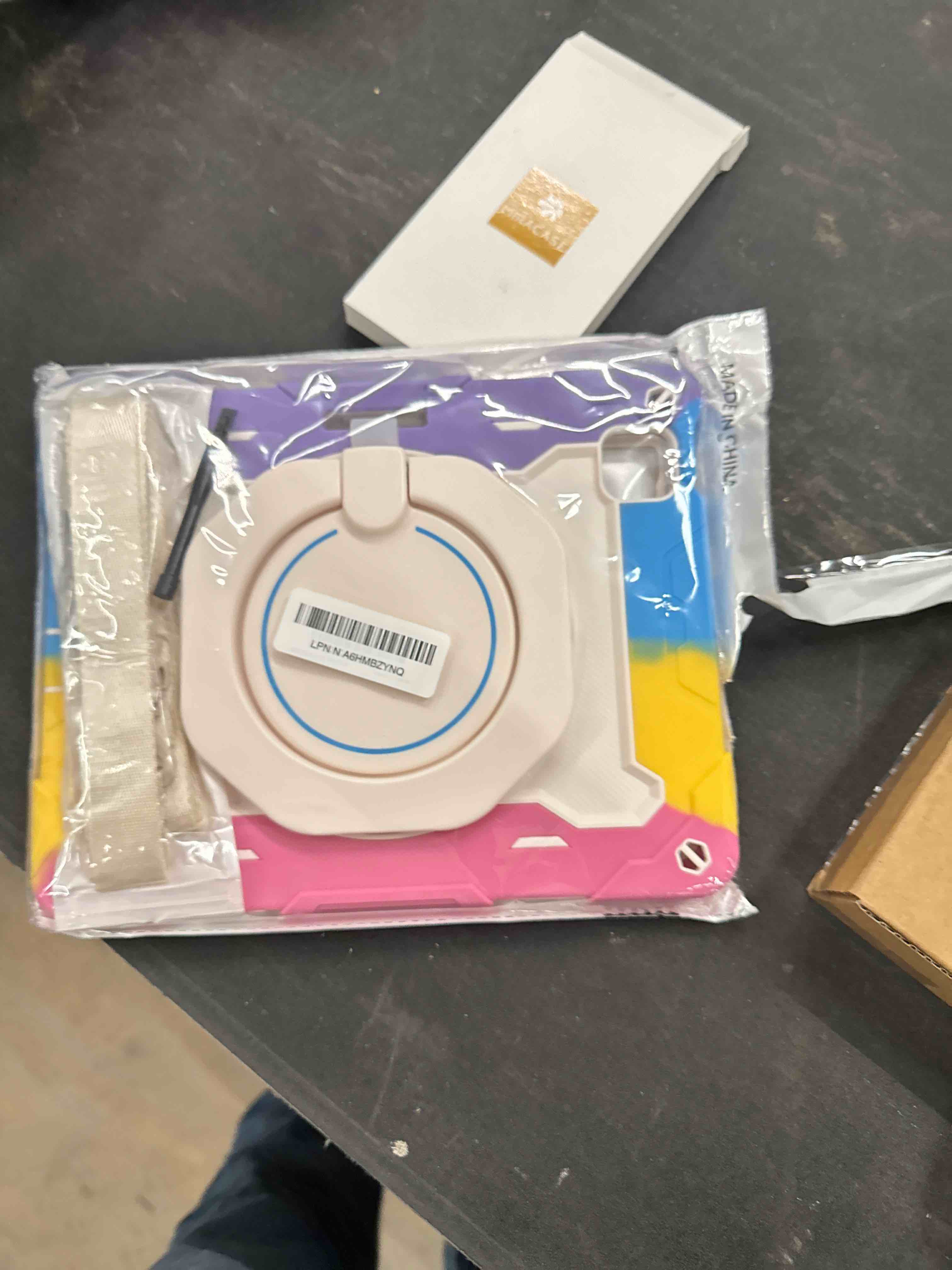 for iPad Air 5th Generation Case iPad Pro 11 inch 4th 3rd 2nd 1st with Pencil Holder/ 360° Rotating 