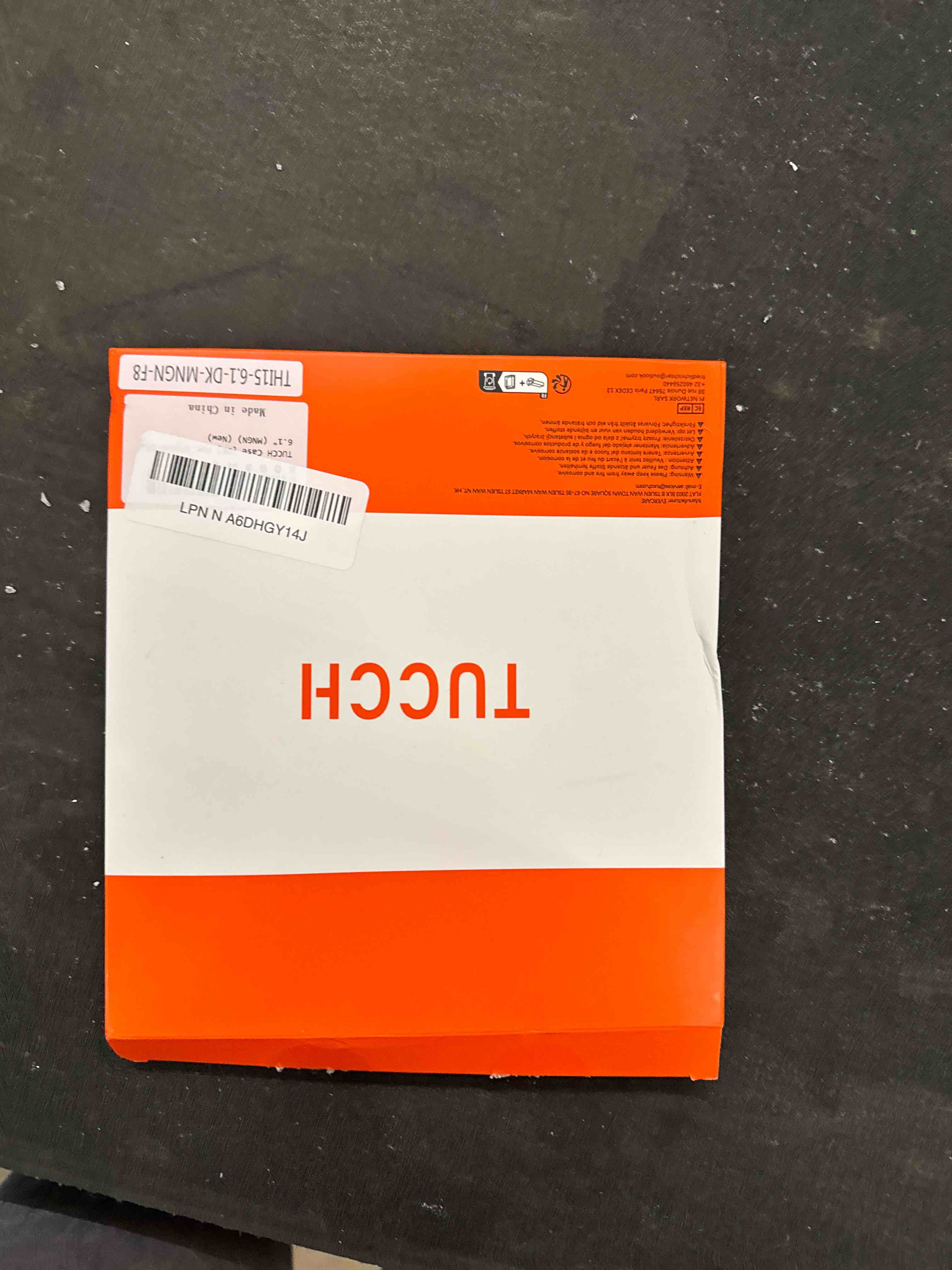 Condition photo showing Good Condition for TUCCH Case Wallet for iPhone 15 6.1", Protective [TPU Shockproof Inner Shell], Kickstand PU Leather RFID Blocking [4 Card Holder] Magnetic Closure Cover Compatible with iPhone 15 5G, Dark Green