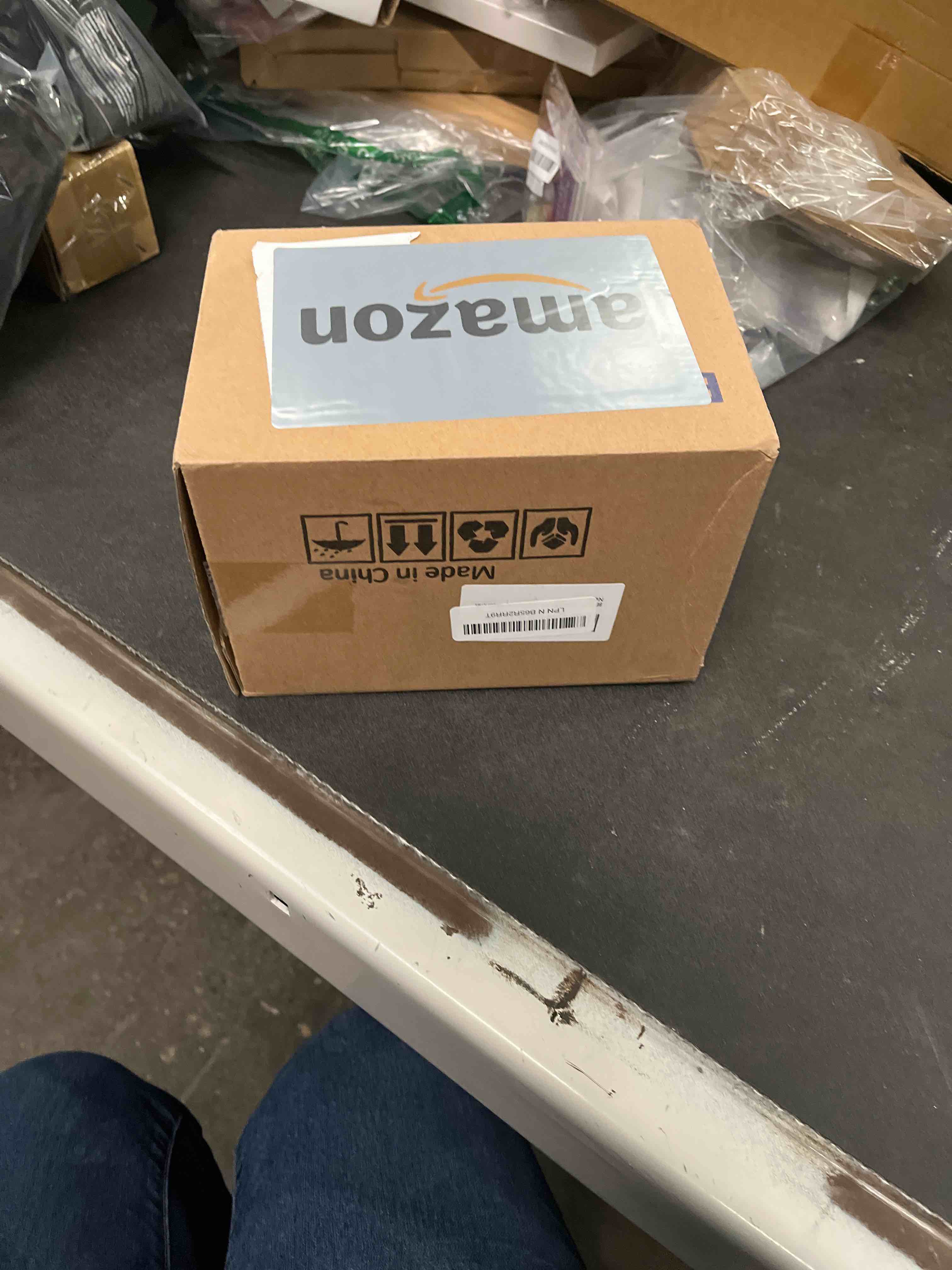 Condition photo showing Good Condition for BEDELITE Twin Blanket for Couch & Bed, 300GSM Soft & Warm Fleece Blanket, Decorative and Giftable Striped Grey Blankets for Women, Men, 60"x80" Grey Twin(60"x80")