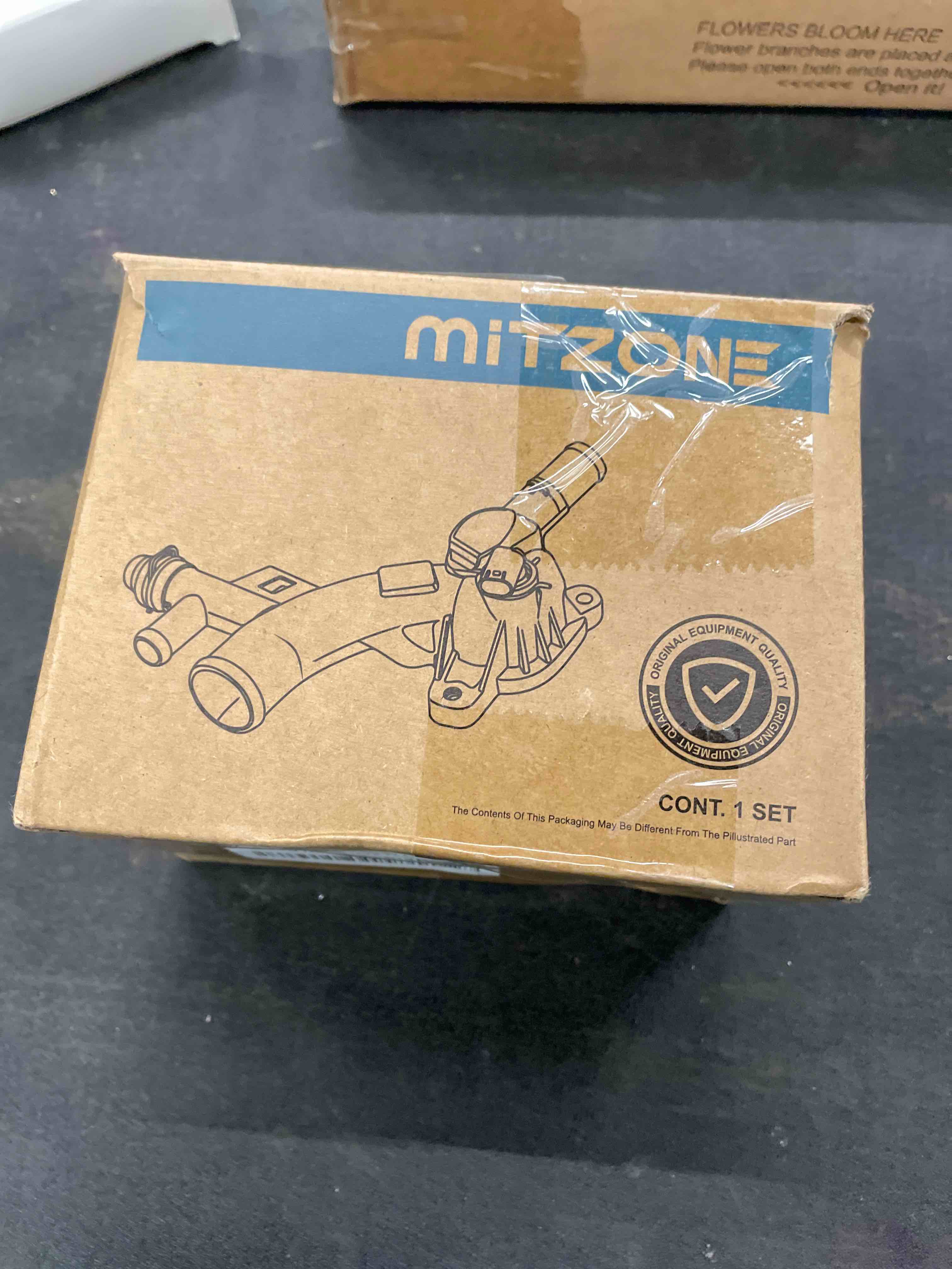 Condition photo showing Good Condition for MITZONE Upgrade Aluminum Thermostat Housing Water Outlet Compatible with 2014-2020 Chevy Silverado 1500 Suburban Tahoe GMC Sierra 1500 Yukon Yukon XL Cadillac Escalade Replace 12674639 15-11125
