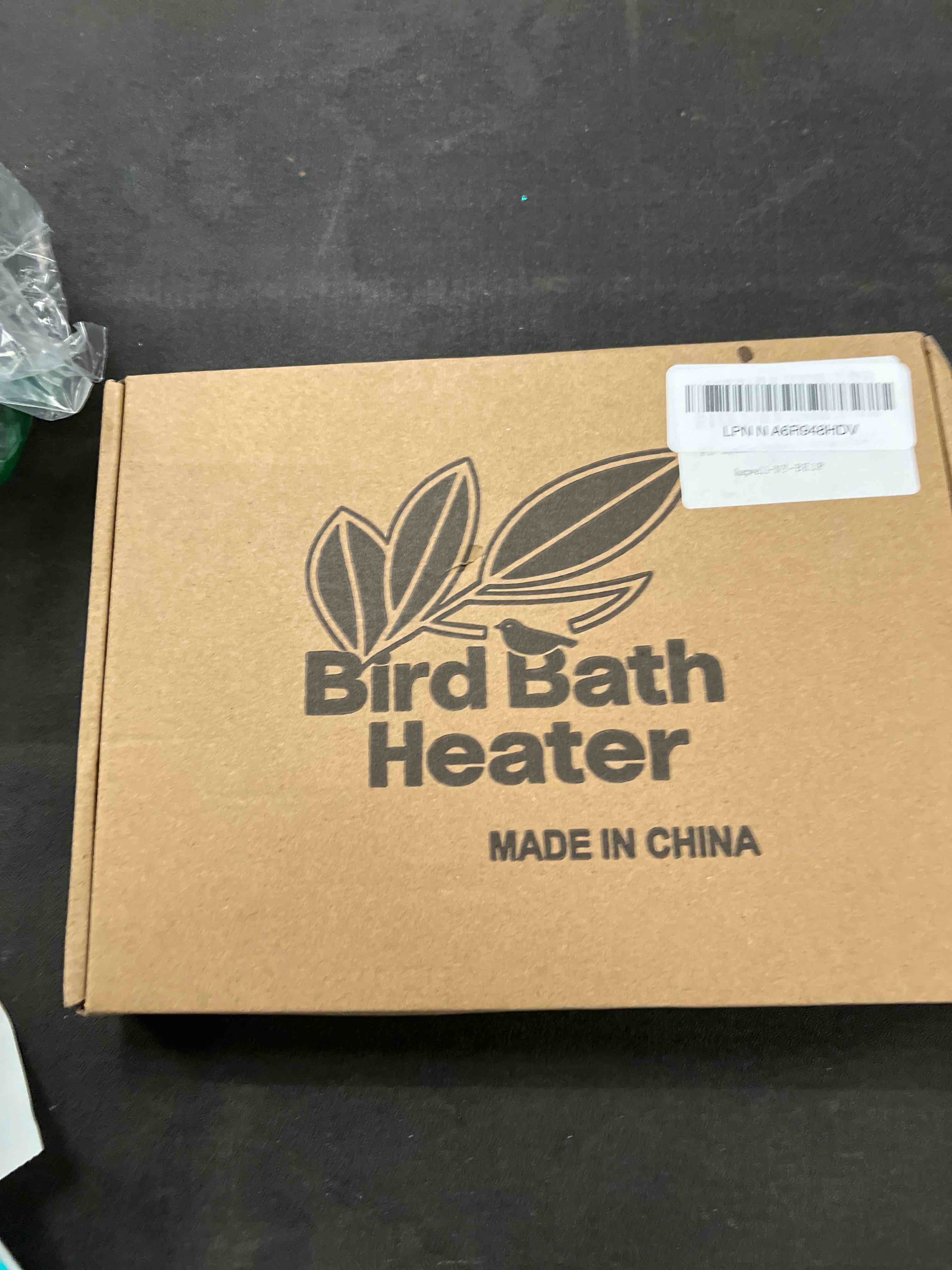 Condition photo showing Good Condition for 110W Bird Bath Heater for Outdoors in Winter–Submersible Pond Deicer,Cast Aluminum Thermostatic Chicken Water Heater,Power Cord 4.92 Ft/1.5M(Black) 1 Black