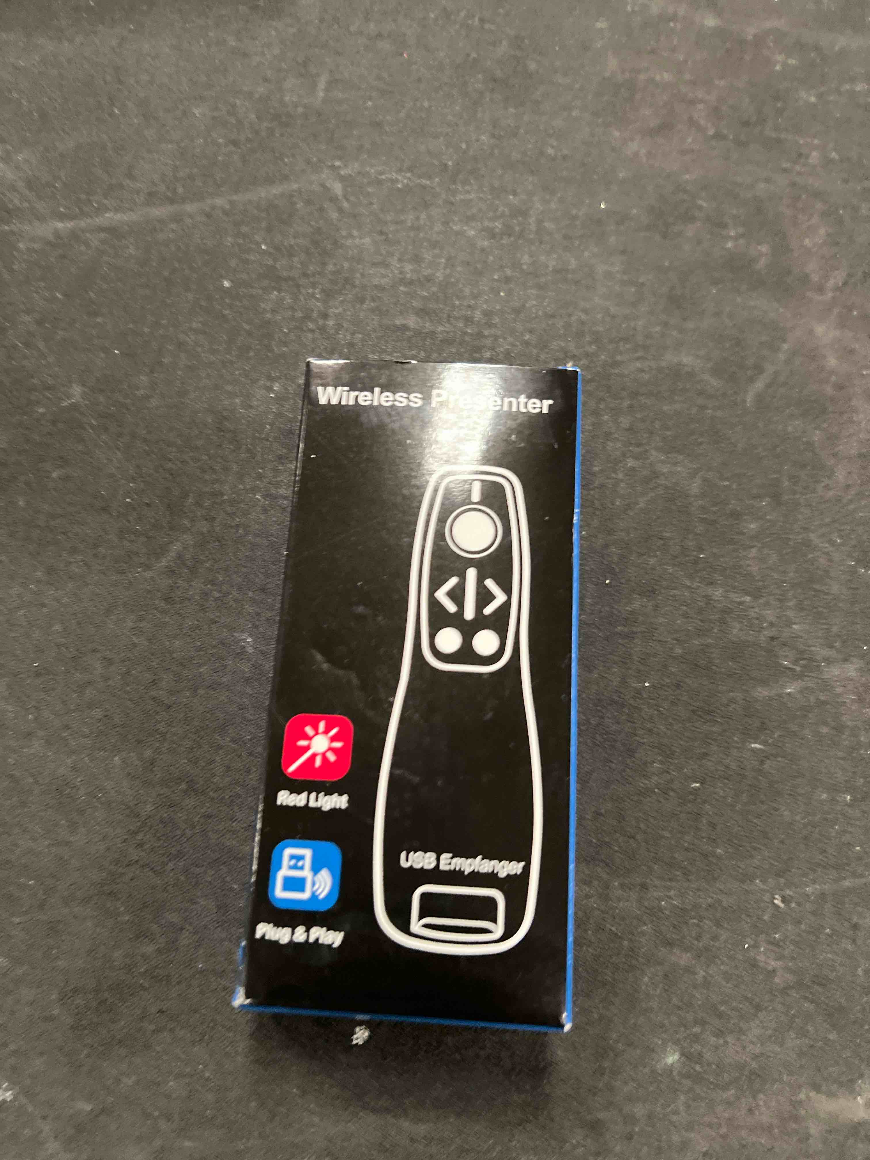Condition photo showing Good Condition for Presentation Clicker Wireless Presenter Remote for PowerPoint, Powerpoint Clicker with Volume Control PowerPoint Slide Advancer for Mac, Computer, Laptop-E600 USB A/C