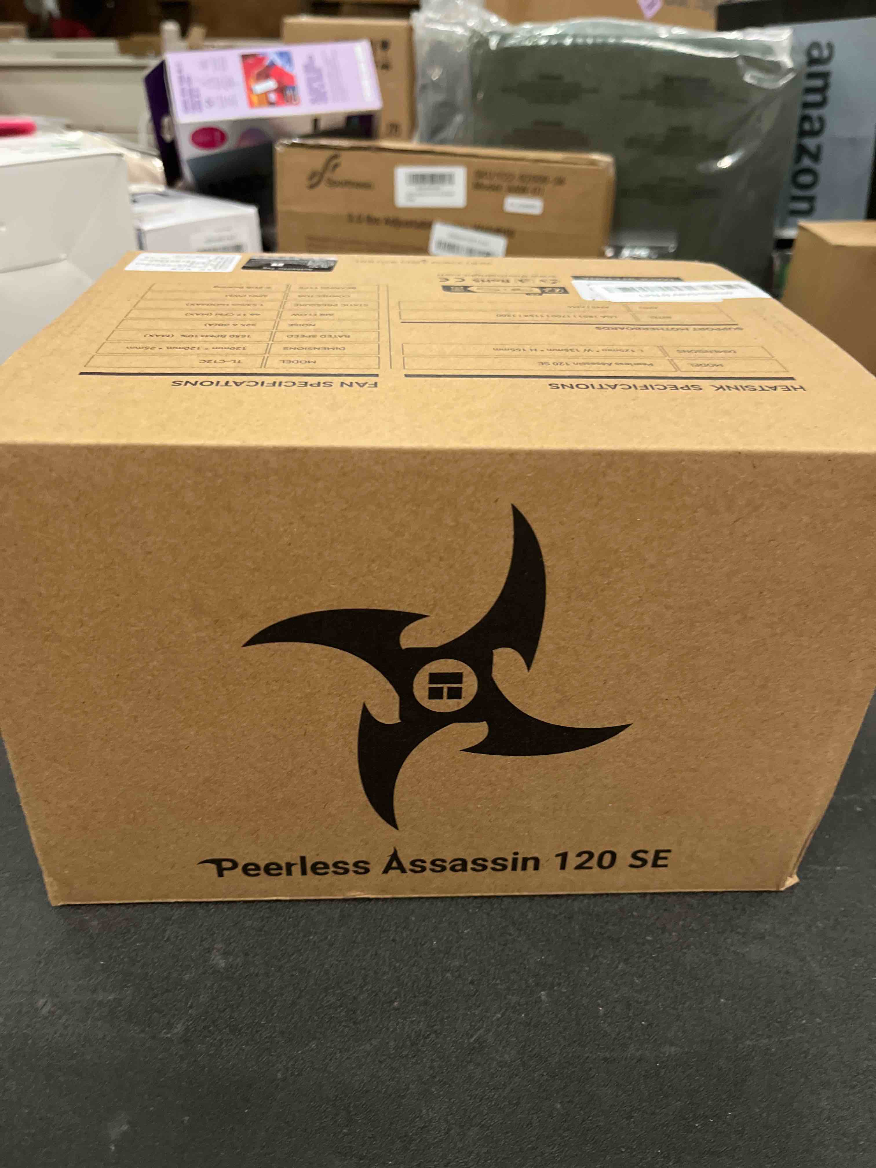 Condition photo showing Good Condition for Thermalright Peerless Assassin 120 SE CPU Cooler, 6 Heat Pipes AGHP Technology, Dual 120mm PWM Fans, 1550RPM Speed, for AMD:AM4 AM5/Intel LGA 1700/1150/1151/1200/1851,PC Cooler PA120 SE