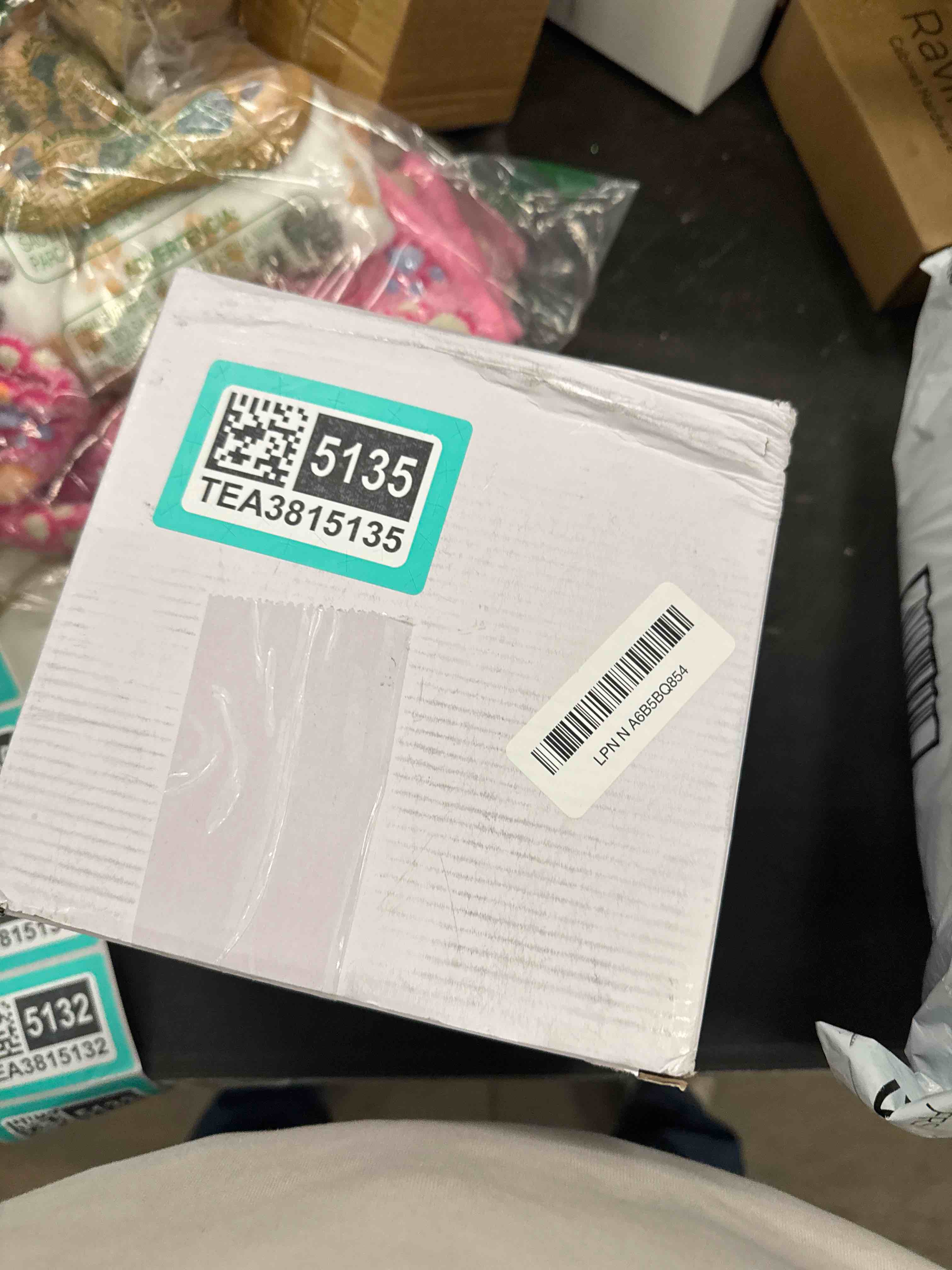 Condition photo showing Good Condition for DoubleFill 26 oz Large Glass Candy Dish with Lids Crystal Candy Jar with Lid Halloween Decorative Co