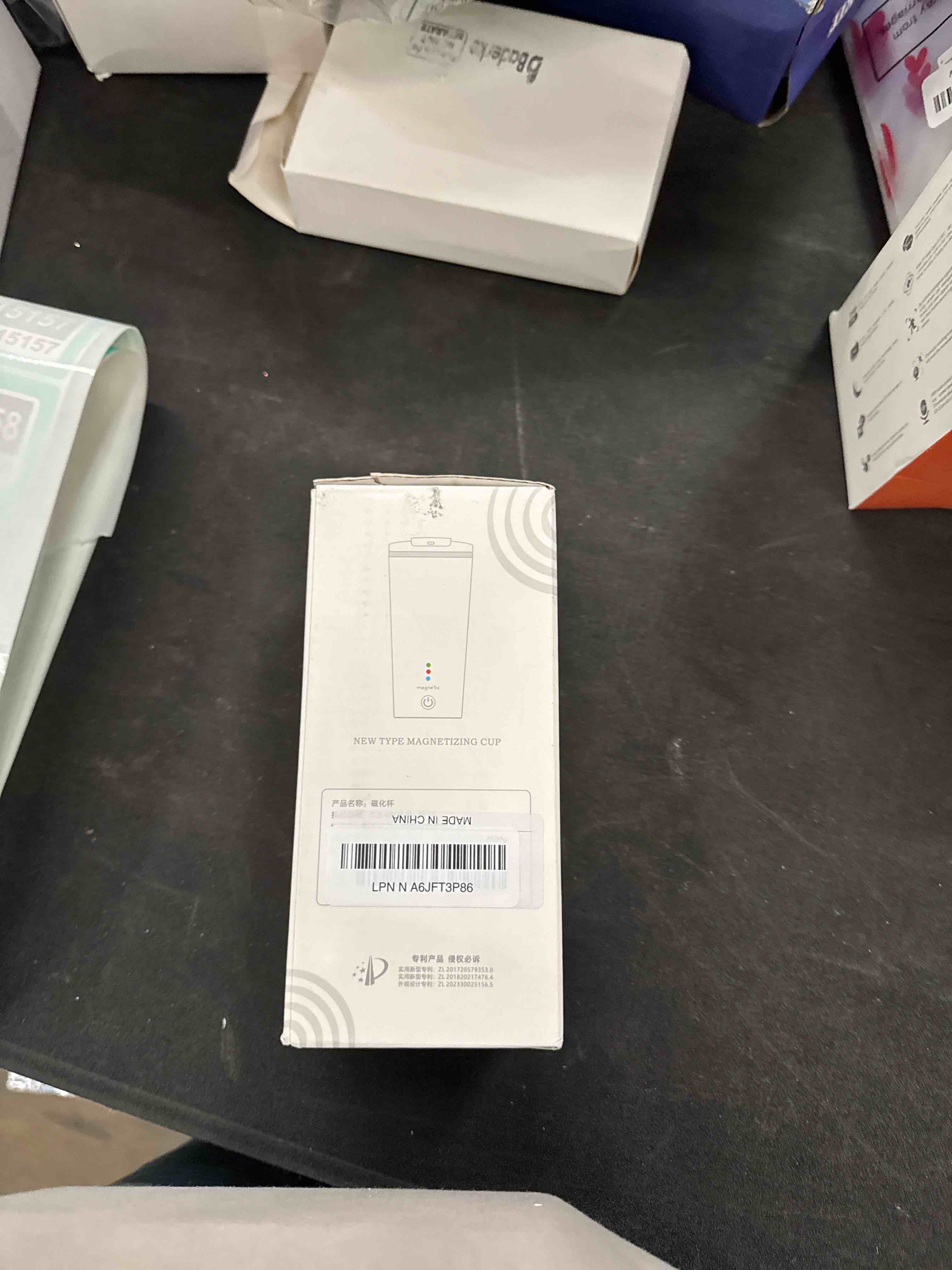 Condition photo showing Good Condition for Self Stirring Coffee Mug Automatic Mixing Cup Self Stirring Coffee Cup Protein Shake Mixer 13.5 OZ (White)