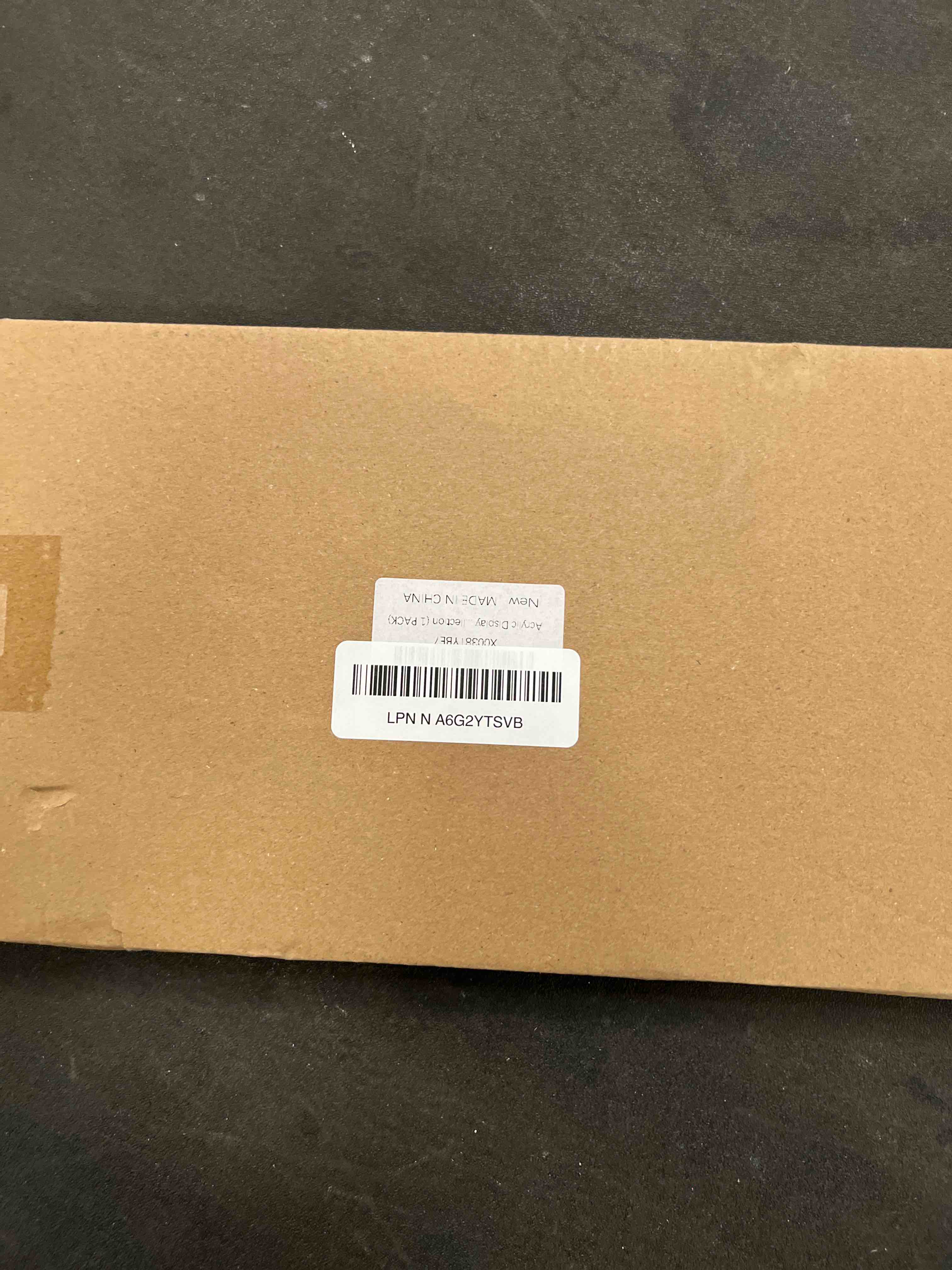 Condition photo showing Good Condition for Acrylic Display Riser Stand Shelf Clear 4 Tier Cupcake Stand Perfume Display Holder Figures Desktop Decoration and Organizer Showcase Toys Retail Display Rack Candy Dessert Buffet 4 Step Collection (1 PACK) 12x10x8 inch, 1 PACK