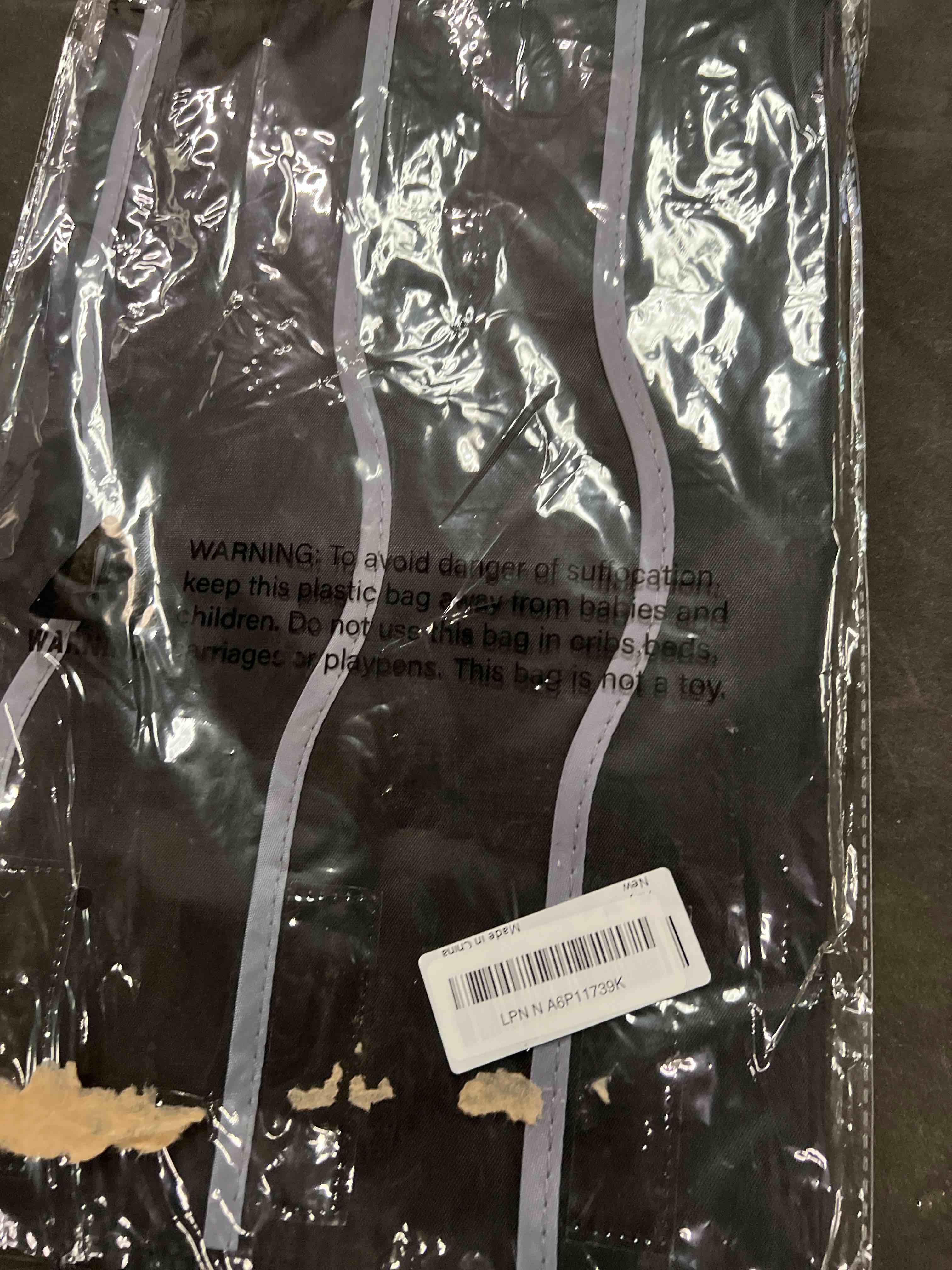 Condition photo showing Good Condition for 8 Pockets Hanging Wall File Organizer for Legal/ Letter/ A4 Size Paper, Over the Door Organizer, Black Pocket Chart for Classroom, Office, Home Use with 12 Name Tags, 5 Hooks and Clear Calendar Pocket 8 Pockets Black