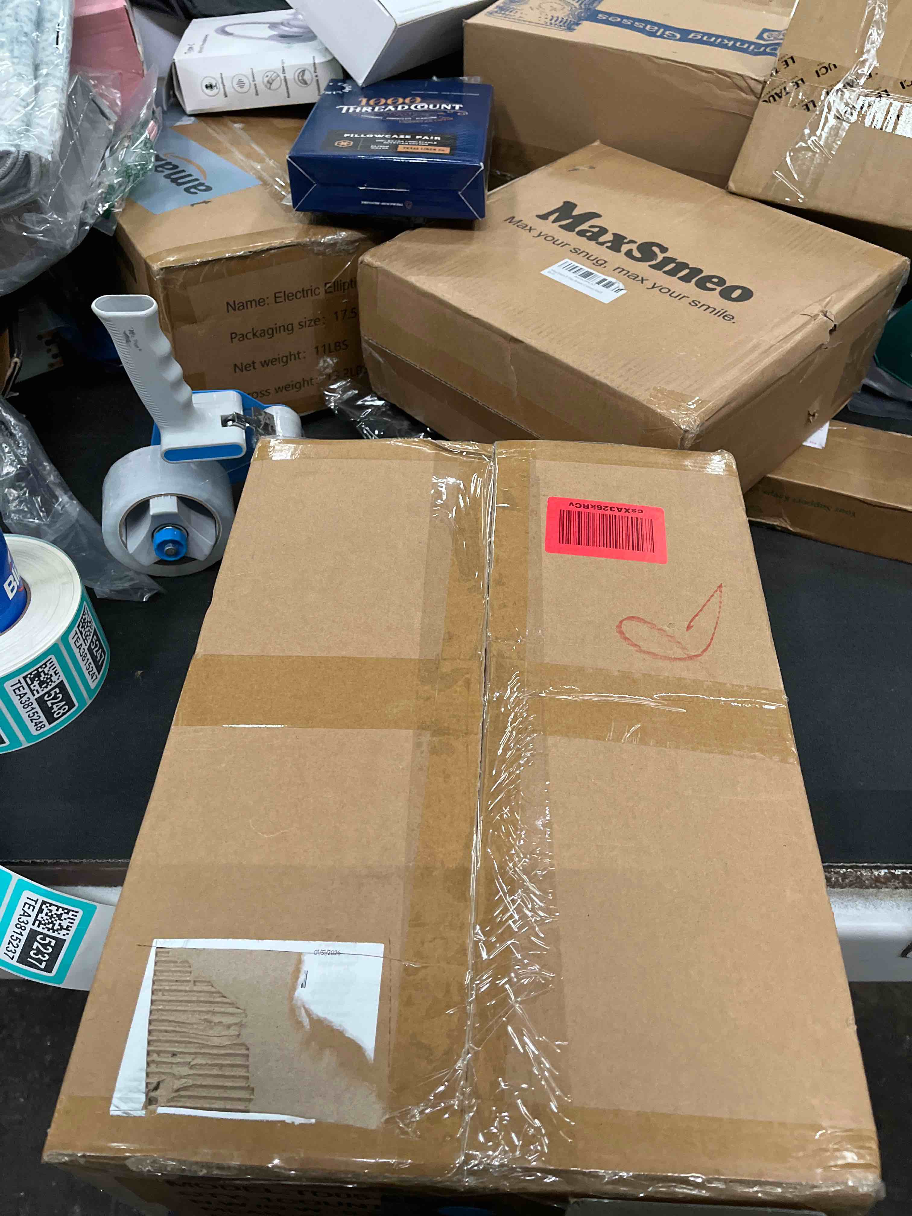 Condition photo showing Good Condition for VIVURN-018 Under Desk Elliptical 12 Speed 5 Modes Mini Motorized Leg Exerciser While Sitting for Seniors As Seen on TV with Non-Slip Mat Quiet & Portable Electric Pedal Exerciser for Home and Office Blue