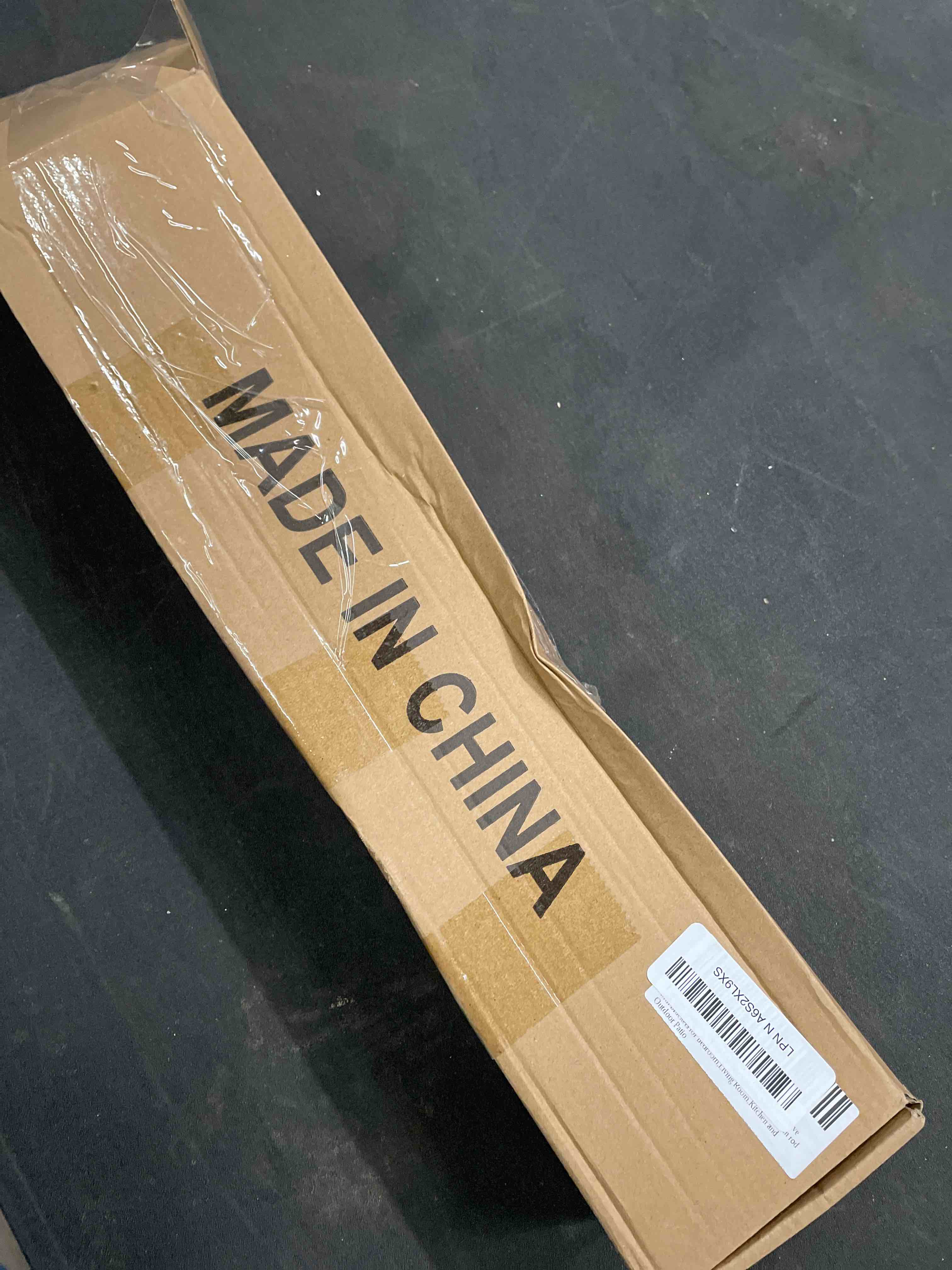 Condition photo showing Good Condition for Curtain Rods for Windows 30‘’ to 62‘’,Decorative Small Curtains Rods Set,5/8 inch White Splicing Metal curtain rod with Brackets for Bedroom,Living Room,Kitchen and Outdoor Patio