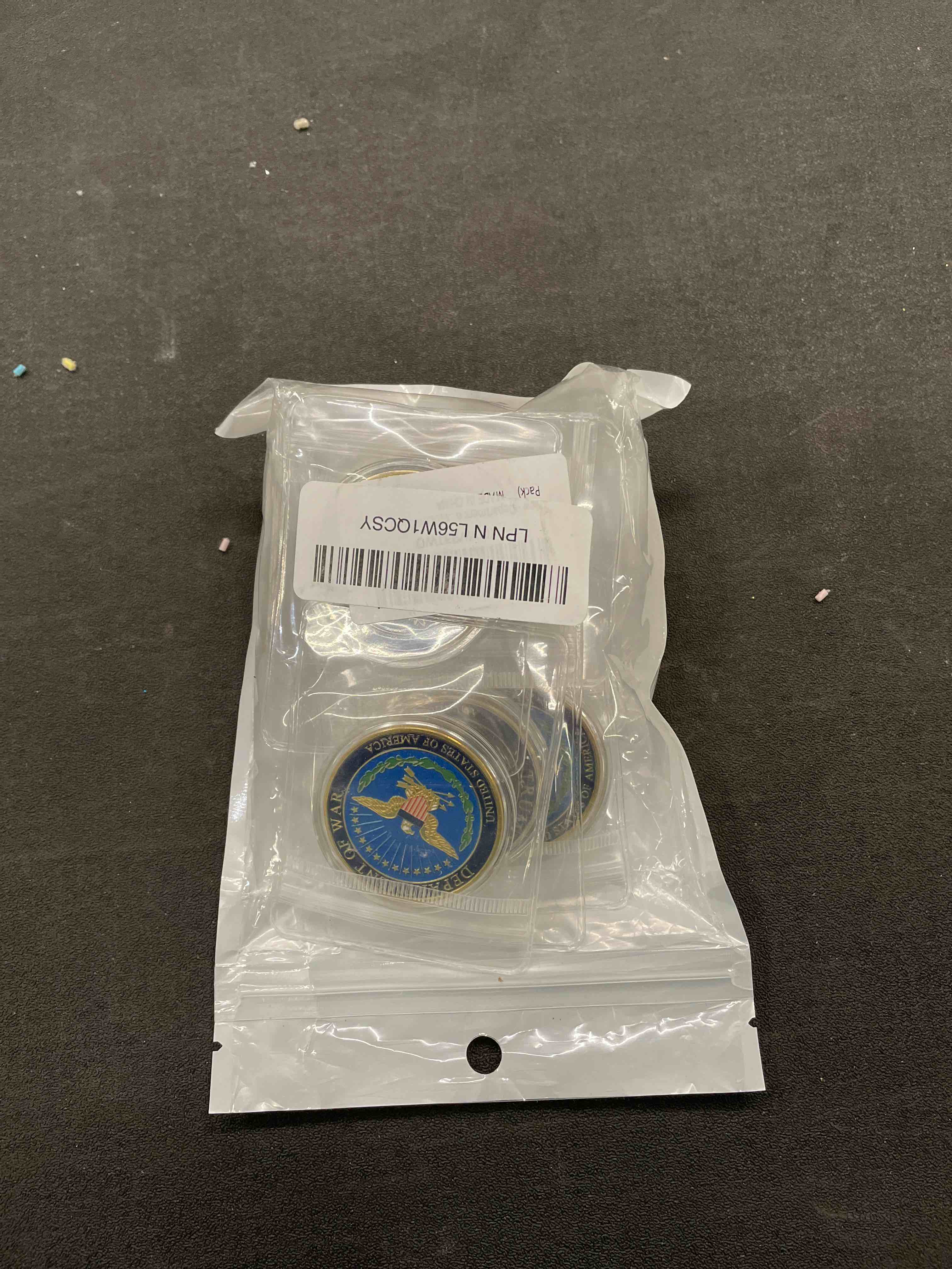 Condition photo showing Good Condition for Department of War Challenge Coin Advancing Peace Through Strength Soldier Graduating Gift Coins (DOW