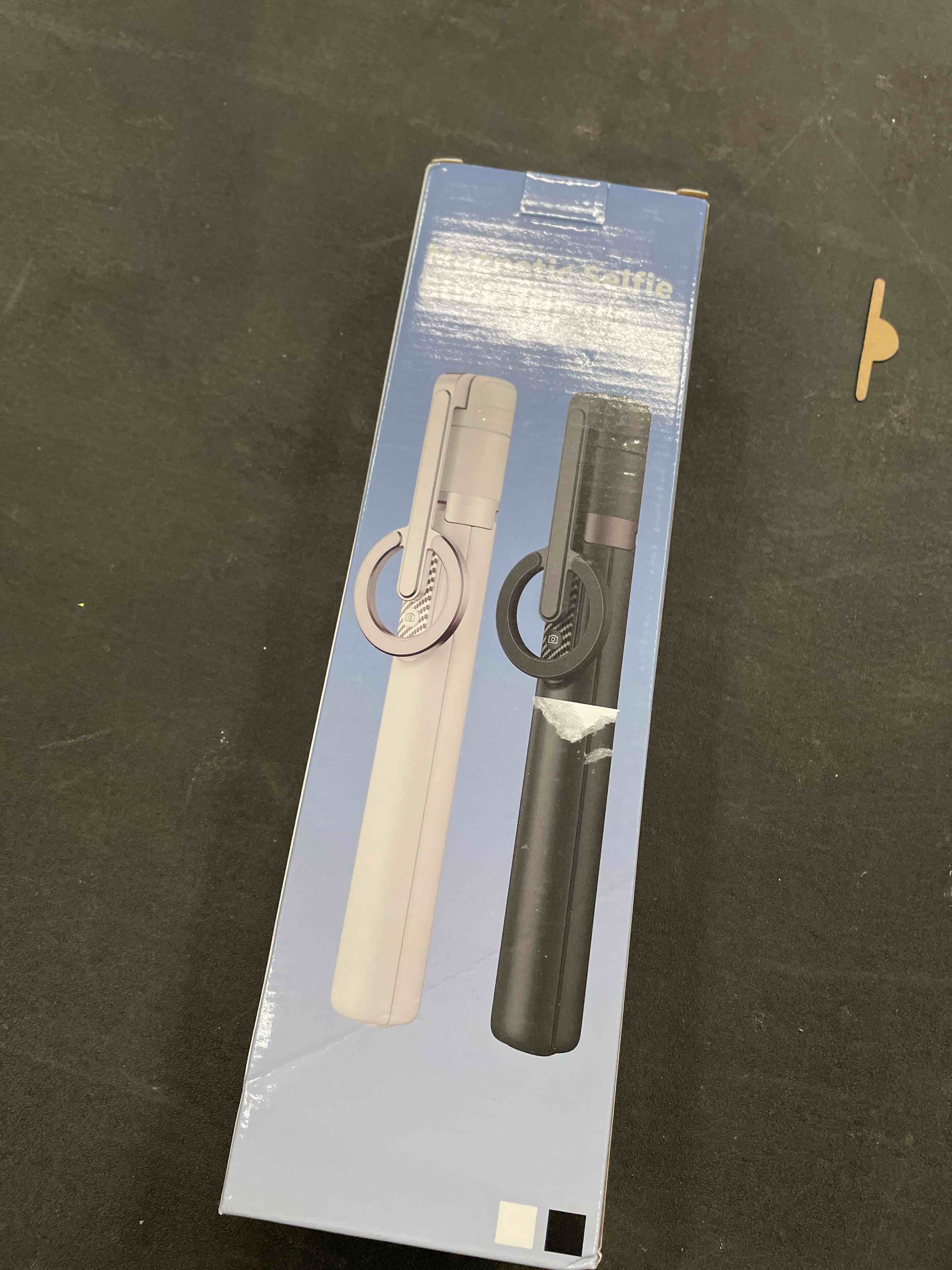 Condition photo showing Good Condition for TONEOF 68" Magnetic Selfie Stick Tripod with Aluminum Strong Magnetic Holder for Magsafe, 360° Rotatable Travel Phone Tripod Stand with Metal Ring & Rechargeable Remote for iPhone/Android(Beige Gray) Beige Gray 68“